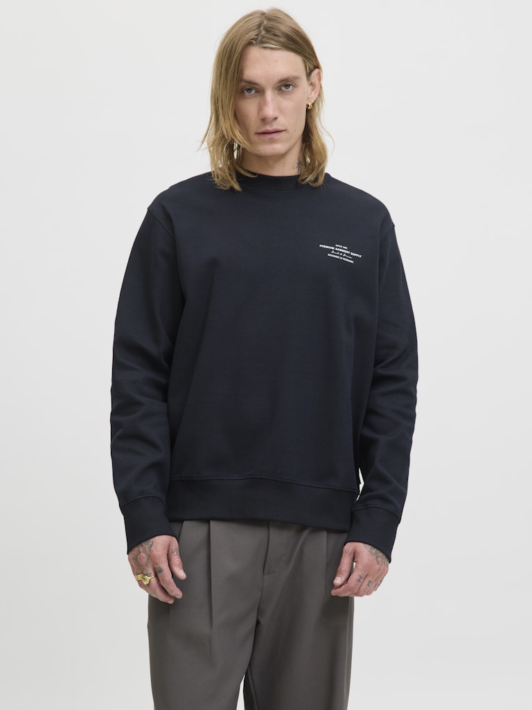 JACK & JONES JPRBLACHAD BRANDING SWEAT CREW NECK Freizeitpullover JACK & JONES