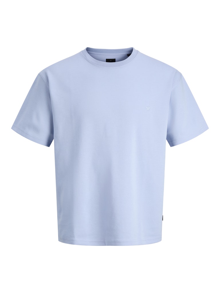 JACK & JONES JPRBLAETHAN SS LOGO TEE SN Freizeitshirts /-hemden JACK & JONES Chambray Blue S