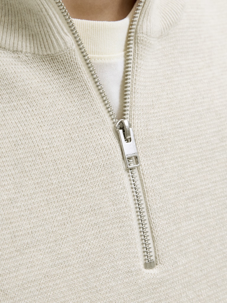 JACK & JONES JPRBLAMILANO STITCH KNIT HALF ZIP S Freizeitpullover JACK & JONES