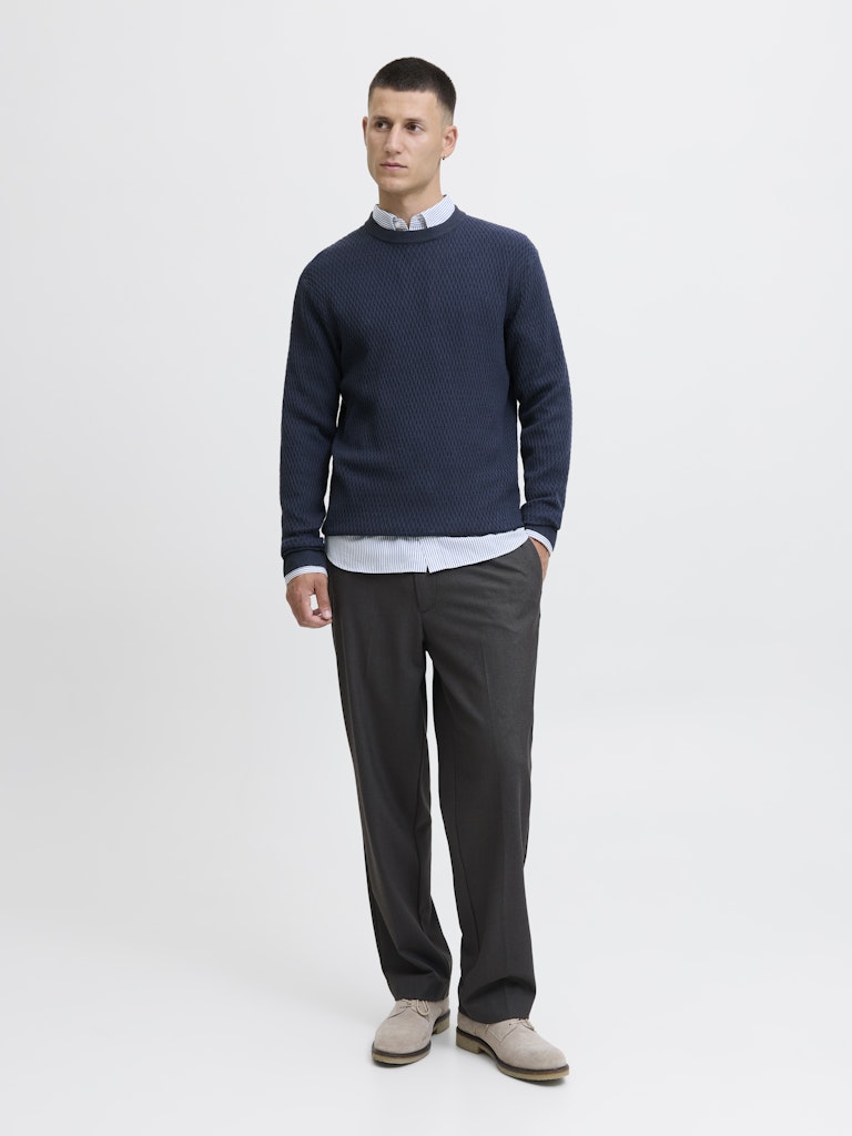 JACK & JONES JPRBLAREAGAN KNIT CREW NECK LN Freizeitpullover JACK & JONES