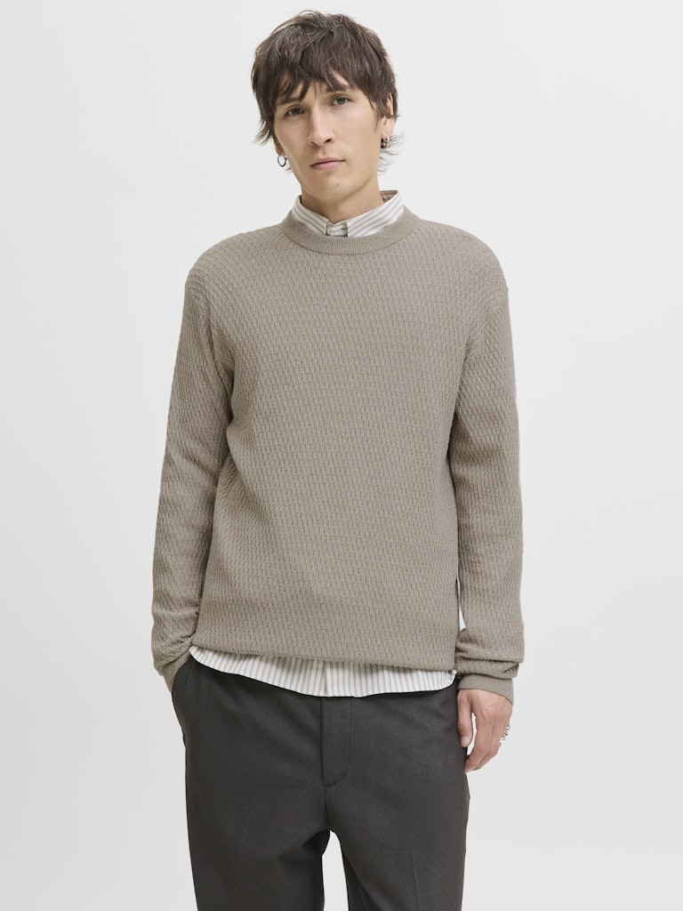 JACK & JONES JPRBLAREAGAN KNIT CREW NECK LN Freizeitpullover JACK & JONES