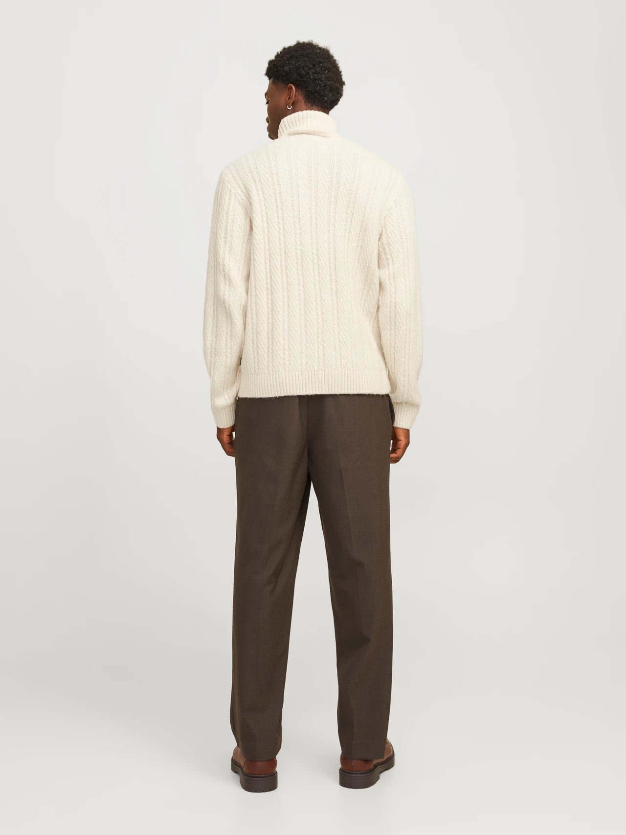 JACK & JONES JPRBLATRENT KNIT CABLE ROLL NECK BF Freizeitpullover JACK & JONES