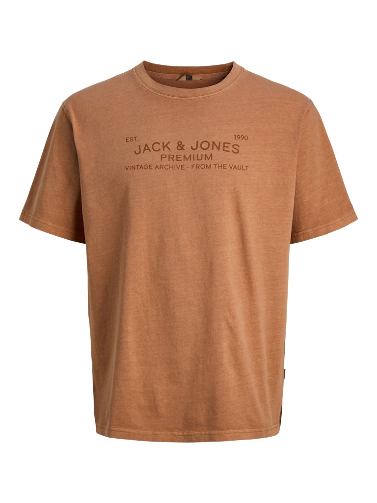 JACK & JONES JPRBLUAIDEN SS TEE Freizeitshirts /-hemden JACK & JONES Amber Brown S