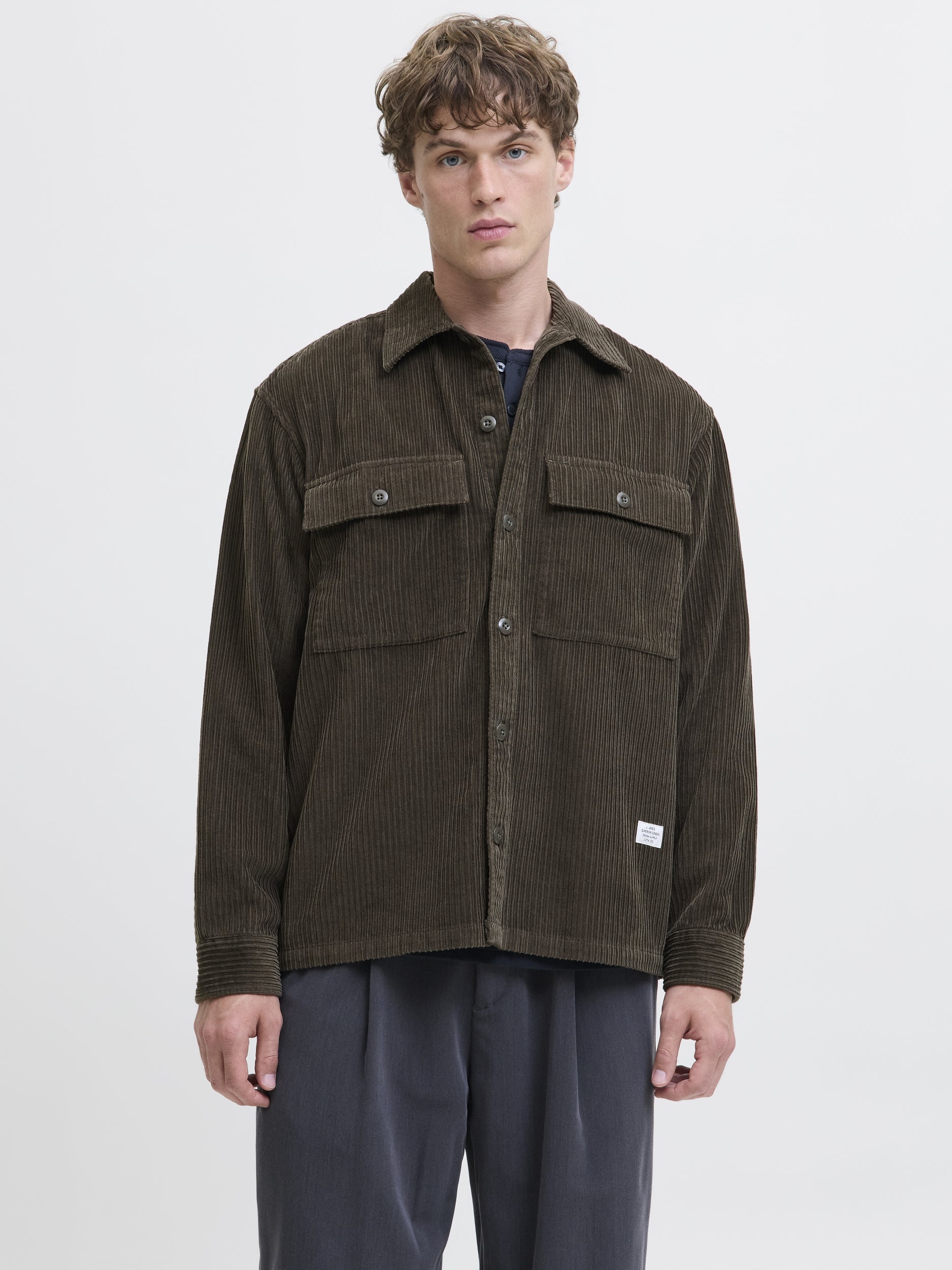 JACK & JONES JPRBLUWILL CORDUROY L/S OVERSHIRT S Freizeitshirts /-hemden JACK & JONES
