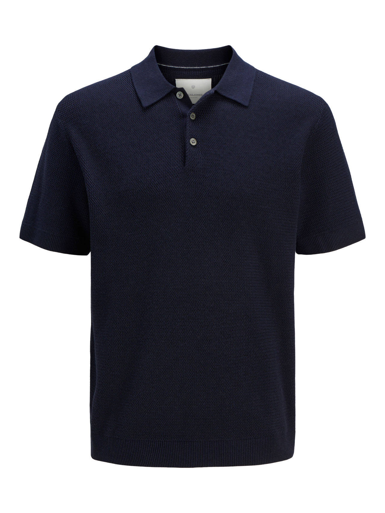 JACK & JONES JPRCCCOOPER KNIT POLO SS SN Freizeitshirts /-hemden JACK & JONES Night Sky S
