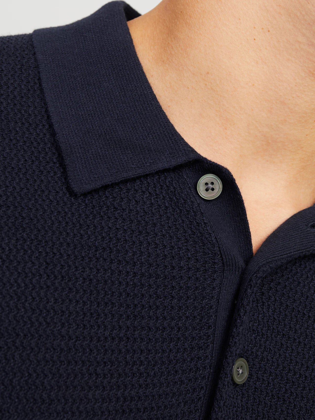 JACK & JONES JPRCCCOOPER KNIT POLO SS SN Freizeitshirts /-hemden JACK & JONES
