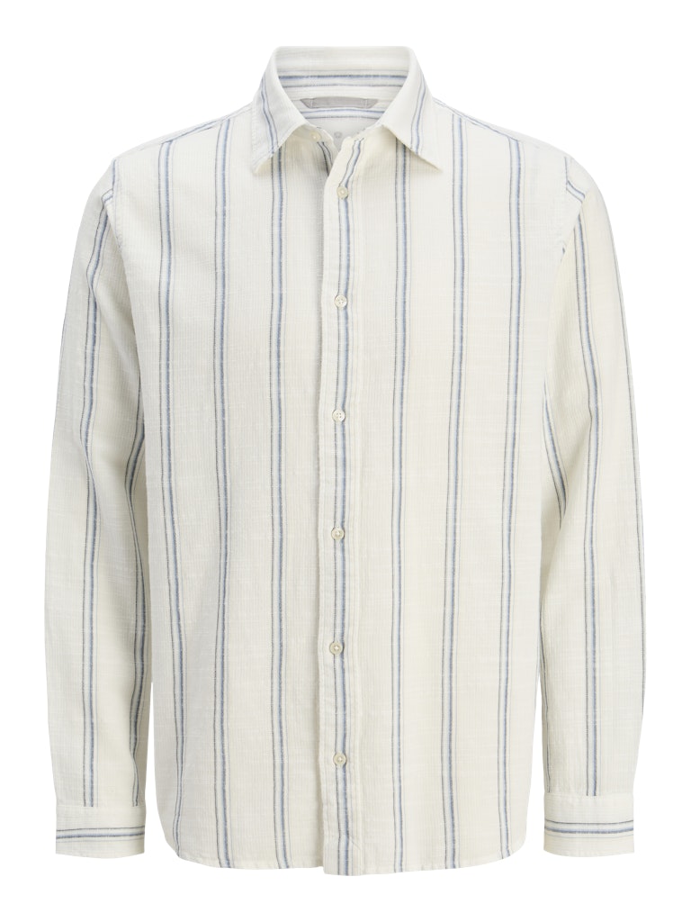 JACK & JONES JPRCCREGENT DOBBY L/S SHIRT Freizeitshirts /-hemden JACK & JONES Chambray Blue/Melange S