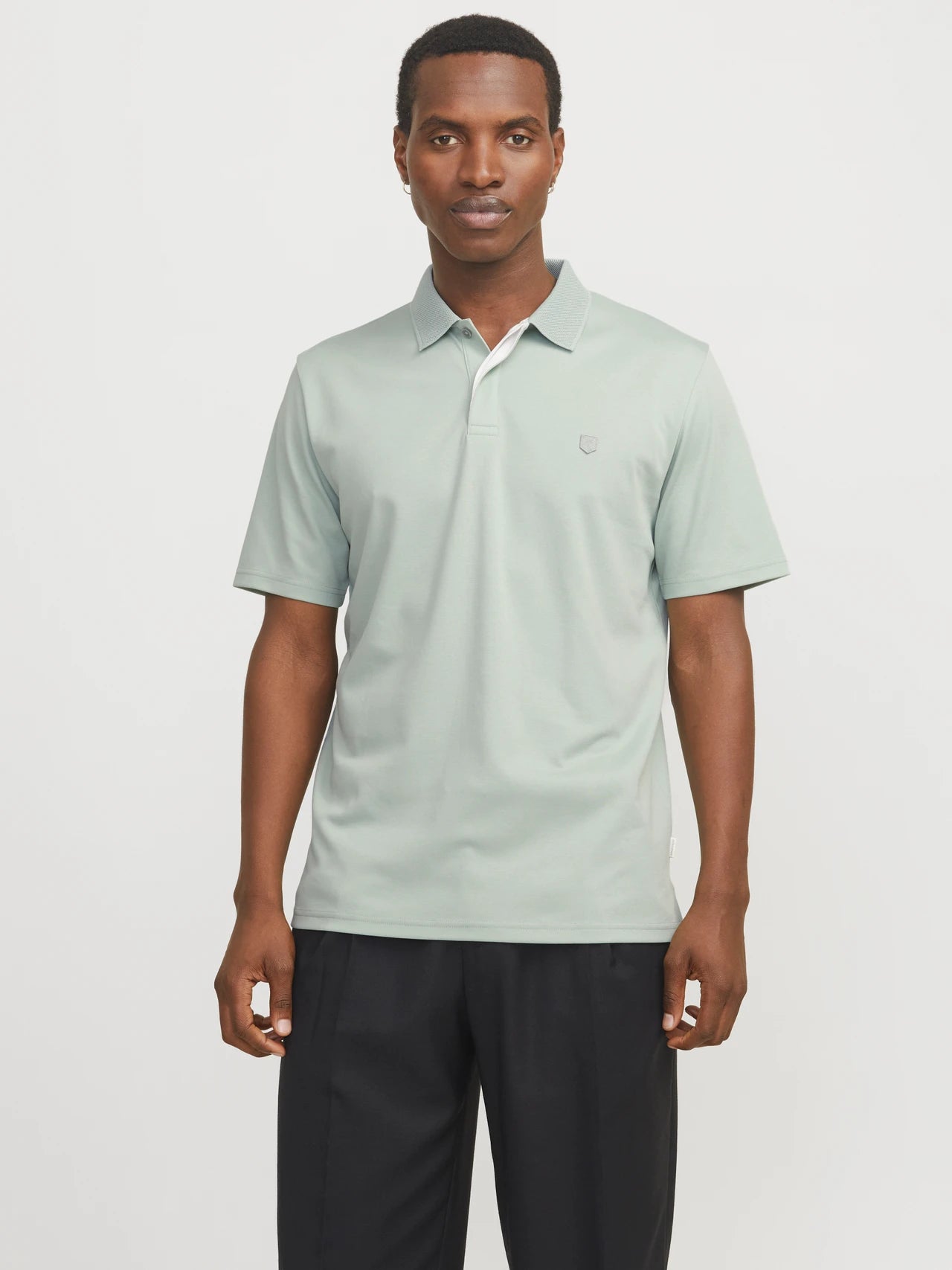 JACK & JONES JPRCCRODNEY SS POLO NOOS Freizeitshirts /-hemden JACK & JONES Aqua Gray S