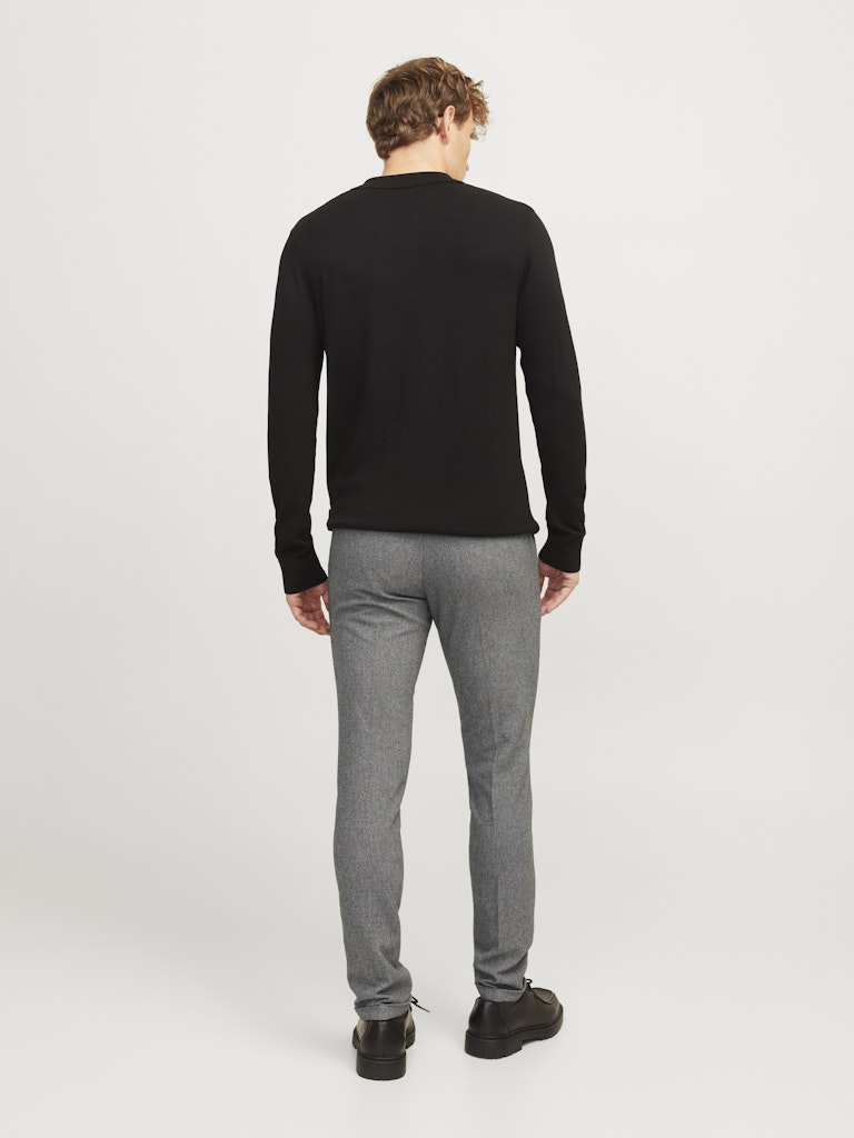 JACK & JONES JPSTMARCO JJHENRY CHINO SN Grey Melange/MELANGE Freizeithosen JACK & JONES