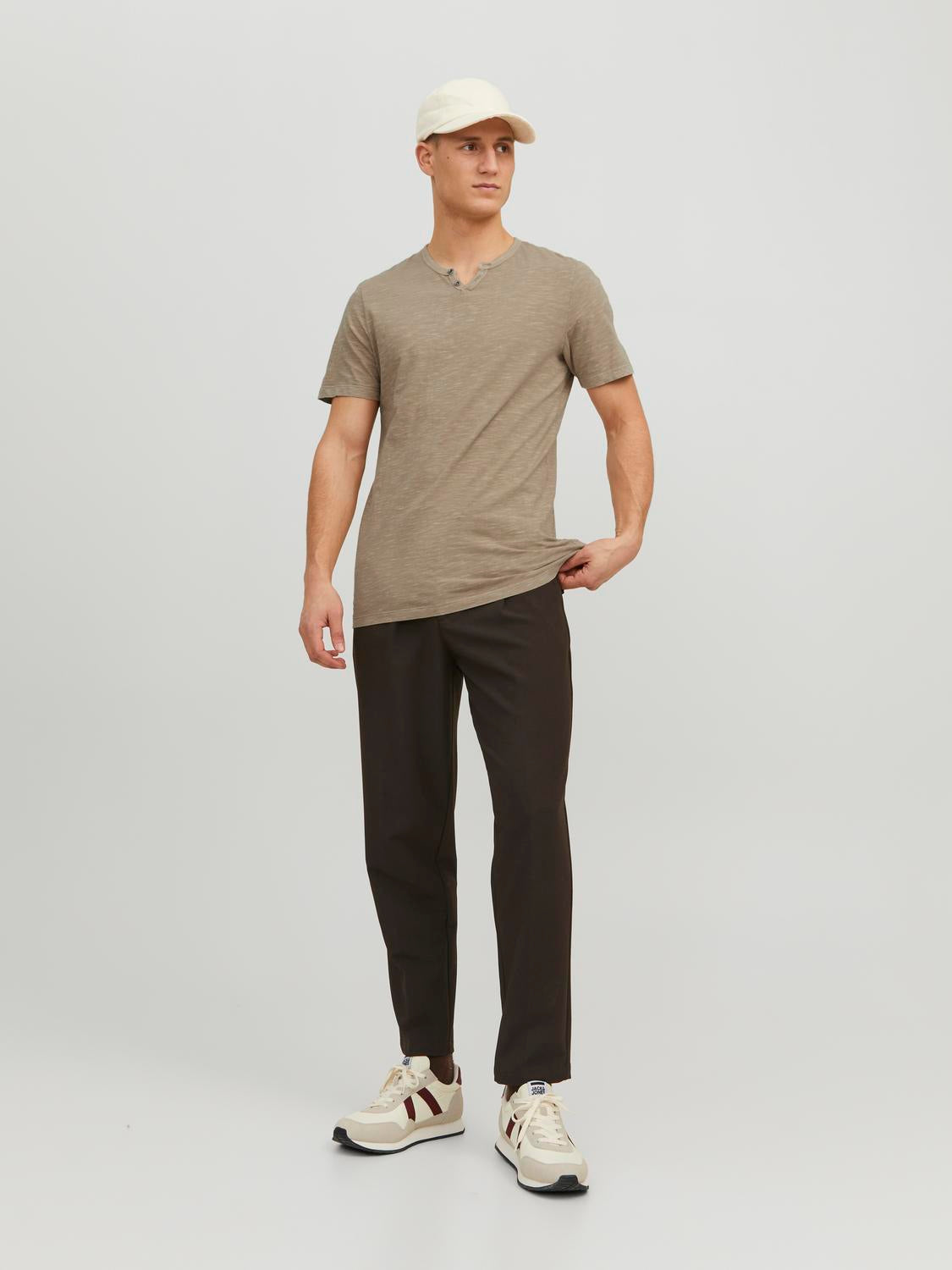 JACK & JONES Split Neck Tee NOS Freizeitshirts /-hemden JACK & JONES