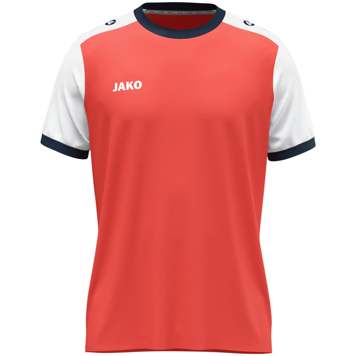 JAKO Trikot Dynamic KA Fanartikel JAKO coral/weiß/marine XXL