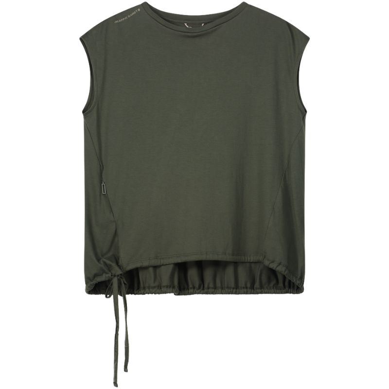 JEANNE BARET POLYNESIA PUFFY SLEVELES TOP Wandershirts /-hemden JEANNE BARET GRAPE LEAF 34