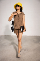 JEANNE BARET SUNFLOWER HAT Mützen JEANNE BARET