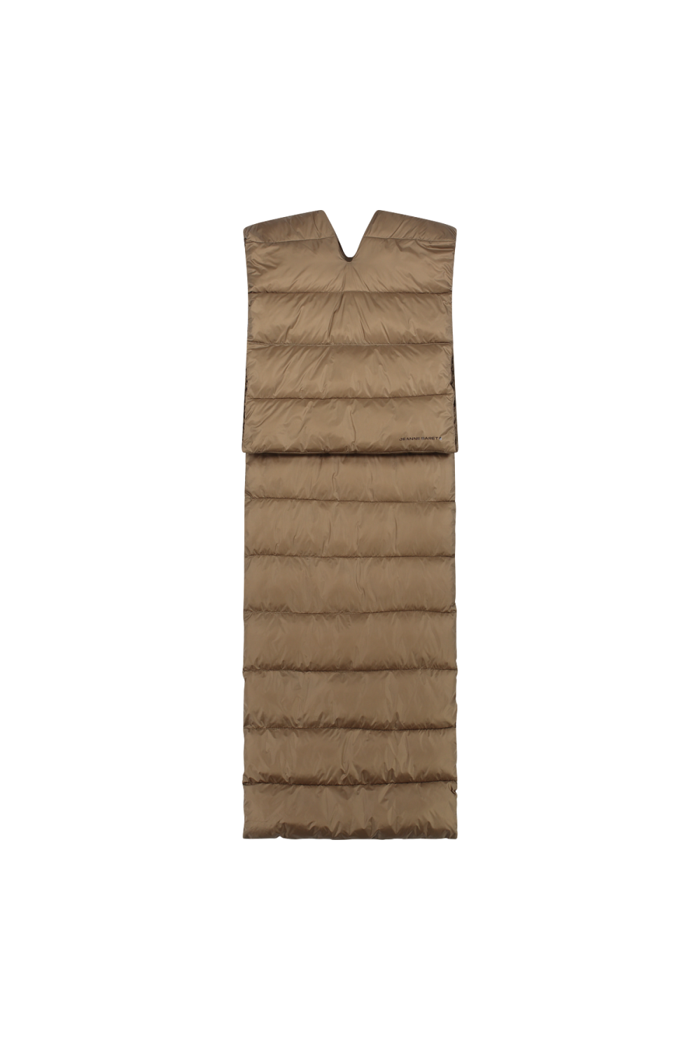 JEANNE BARET TAHITI PUFFY SCARF JEANNE BARET P434 CHESTNUT -