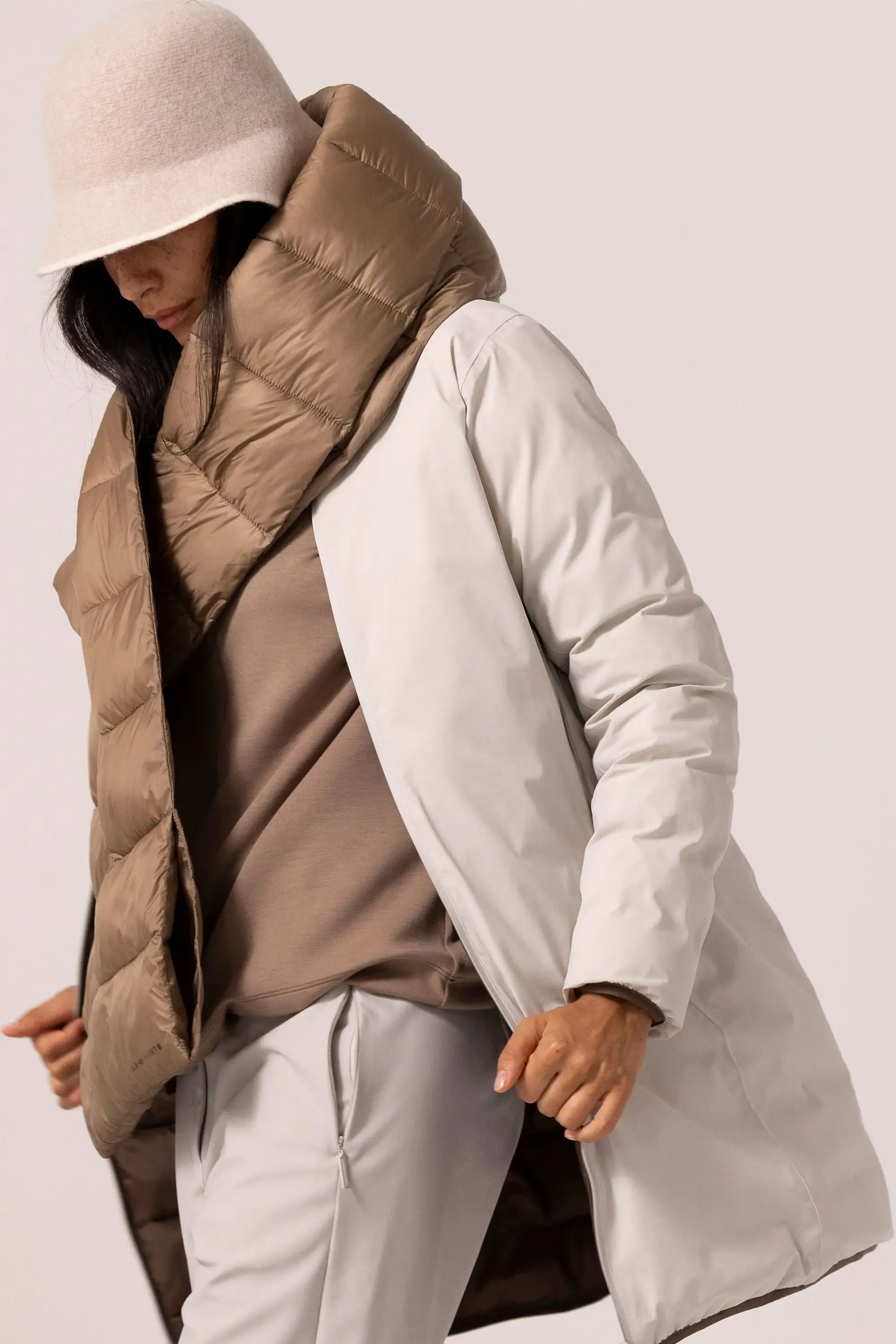 JEANNE BARET TAHITI PUFFY SCARF JEANNE BARET