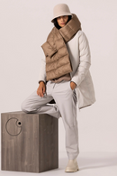 JEANNE BARET TAHITI PUFFY SCARF JEANNE BARET