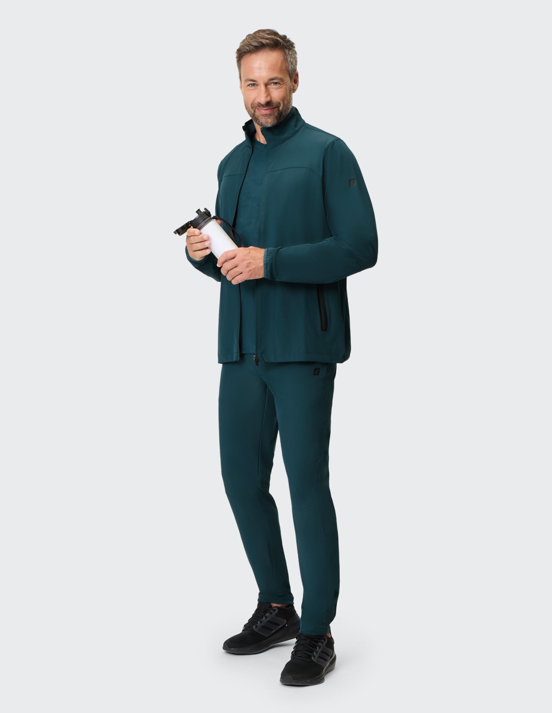 JOY MASSIMO Jacke dark teal Trainingsjacken JOY