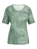 JOY SALLY T-Shirt misty sage print Freizeitshirts /-blusen JOY misty sage print 38