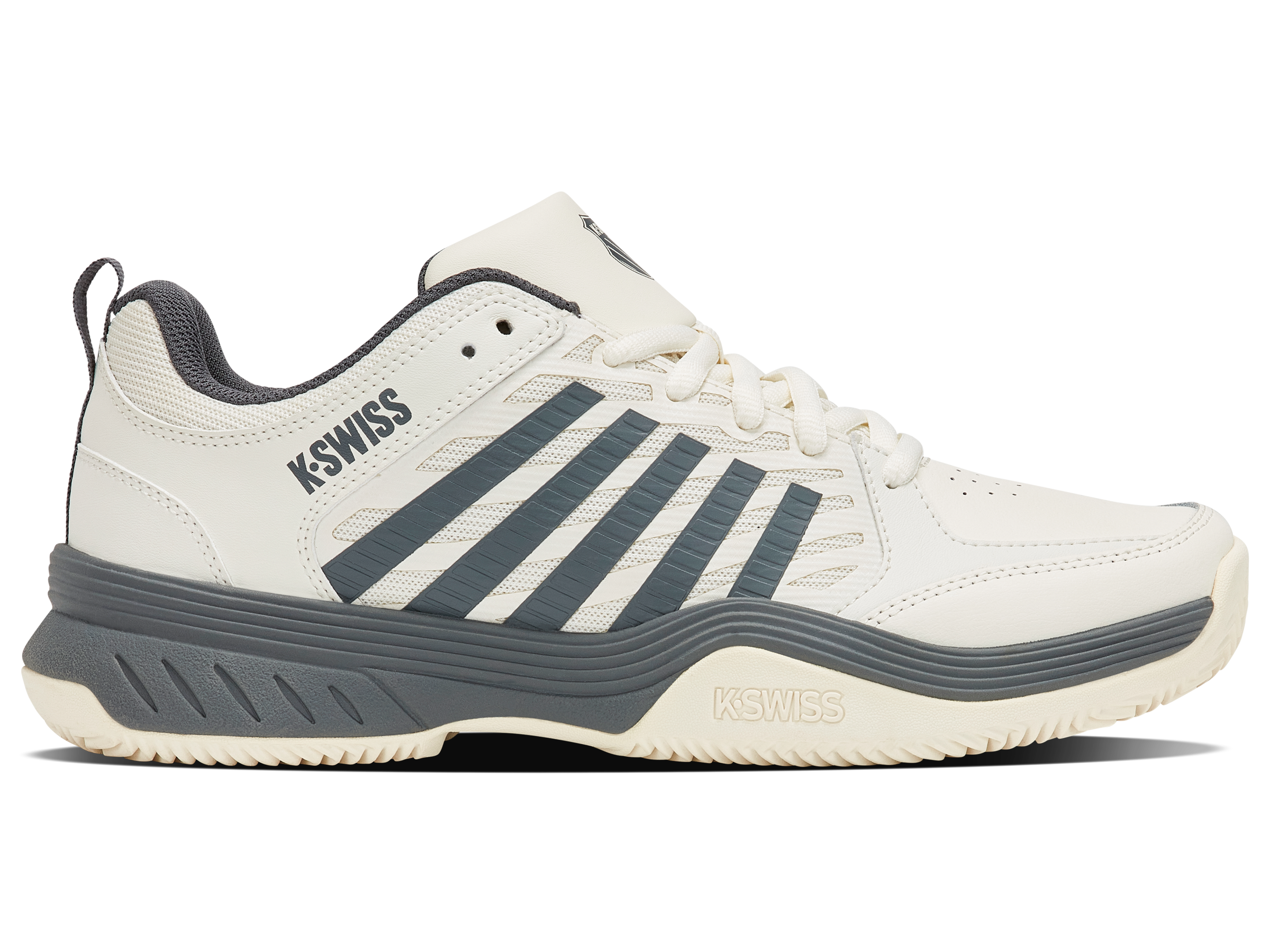 K-SWISS TENNIS COURT EXPRESS 2 CLAY WHITE/STARGAZER Tennisschuhe K-SWISS TENNIS EGRET/TURBULENCE 41