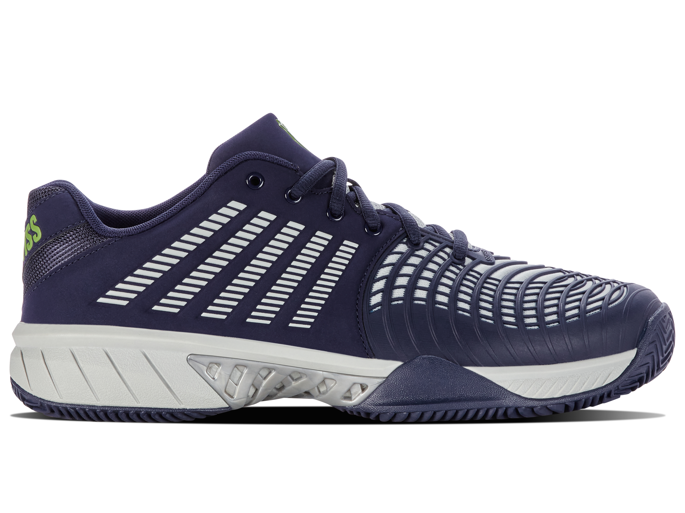 K-SWISS TENNIS EXPRESS LIGHT 3 HB Tennisschuhe K-SWISS TENNIS 490-M PEACOAT/GRAY VIOLET/LIME 41.5