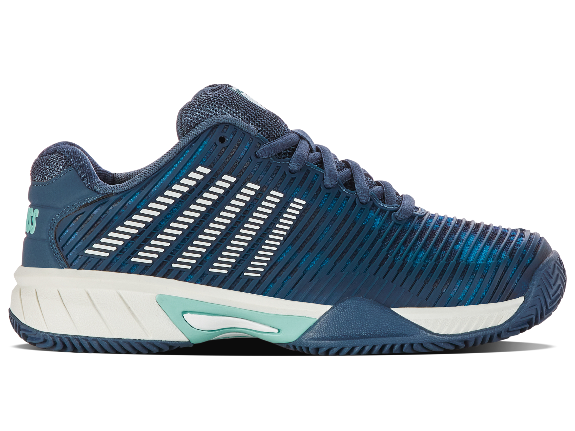 K-SWISS TENNIS HYPERCOURT EXPRESS 2 HB Tennisschuhe K-SWISS TENNIS 346-M INDIAN TEAL/STAR WHITE/M 37.5