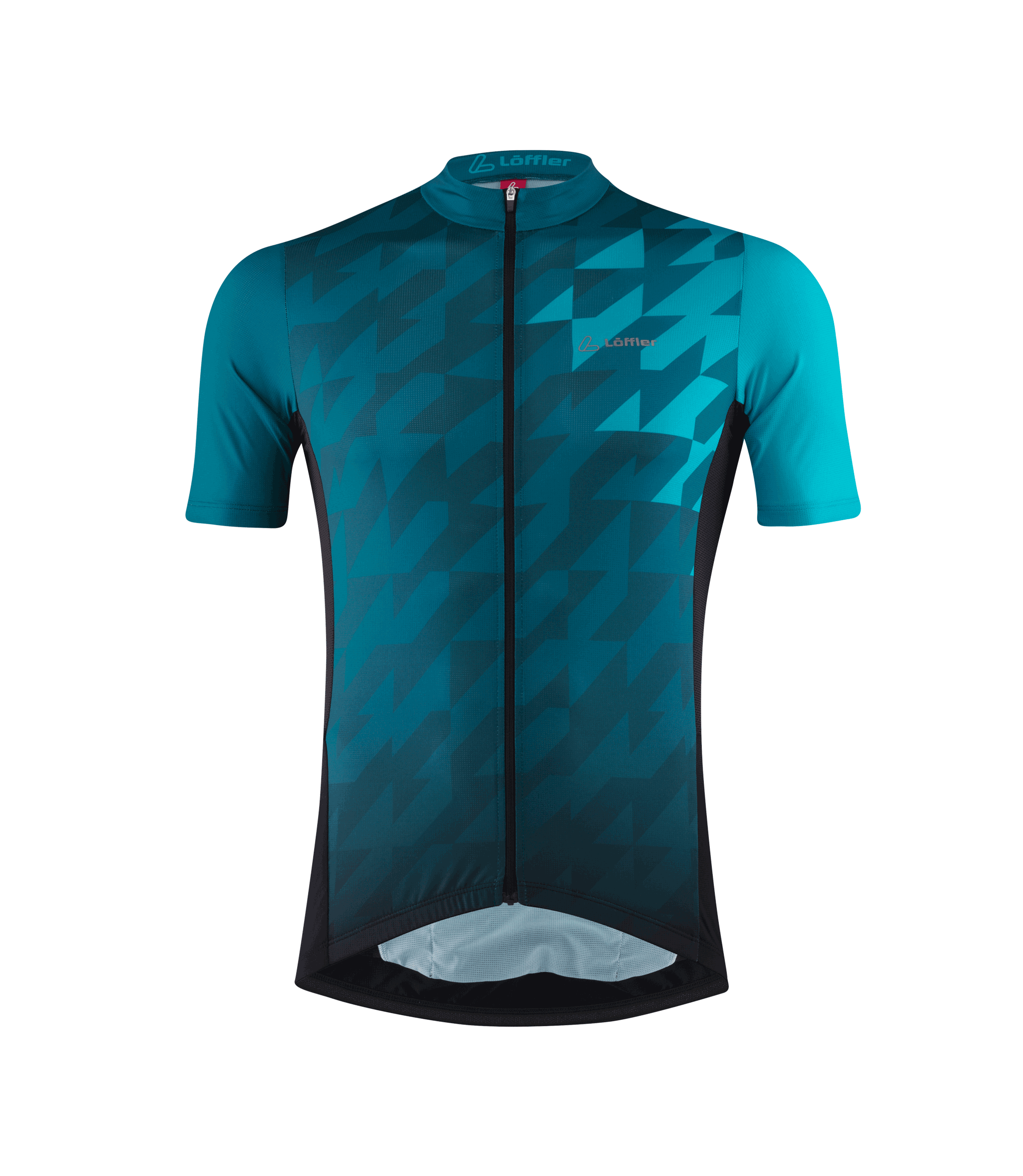 LÖFFLER M BIKE JERSEY FZ ZACK MID Fahrradtrikots LÖFFLER BLUE CORAL 48