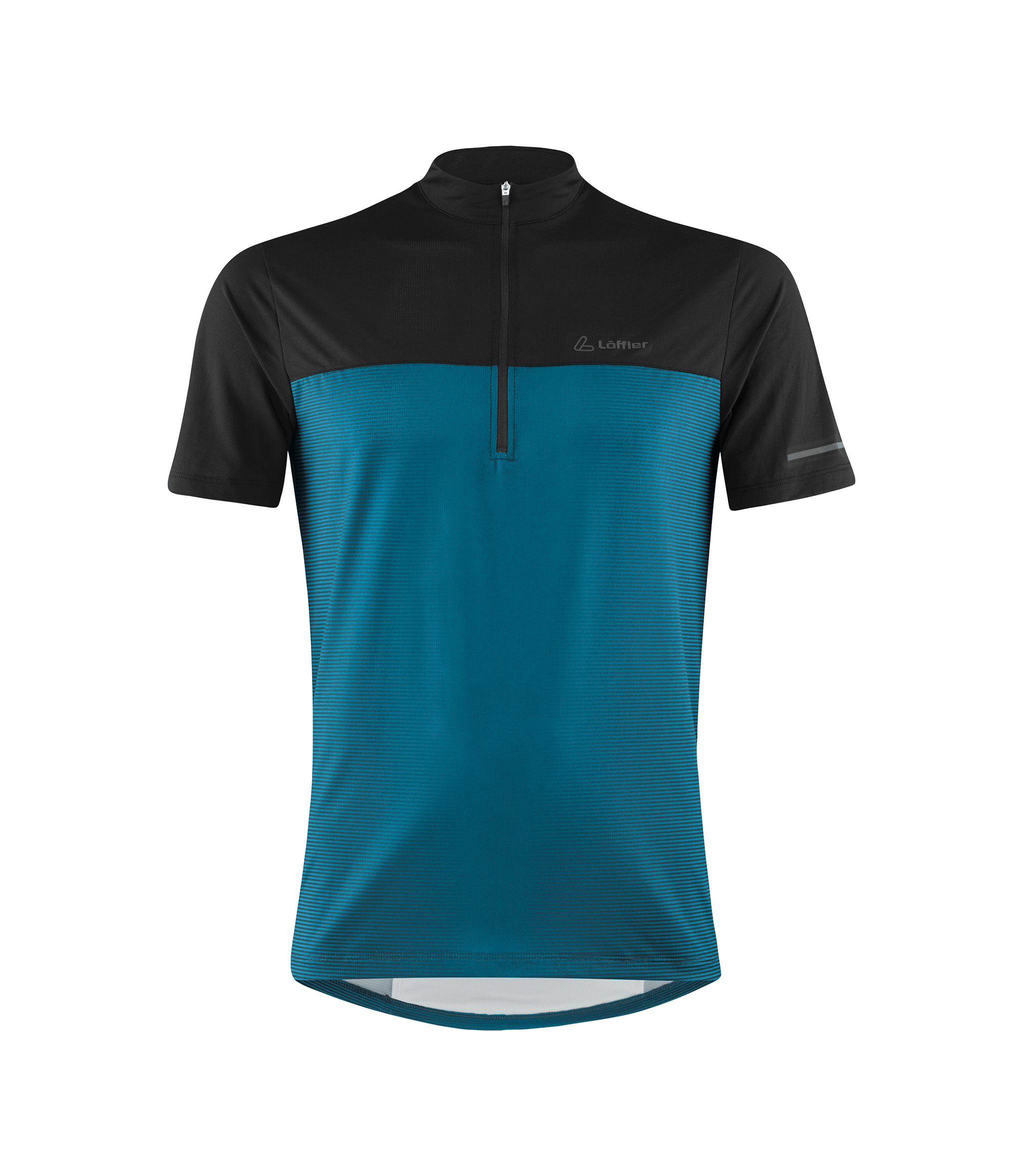 LÖFFLER M BIKE SHIRT HZ GLOW Fahrradtrikots LÖFFLER BLUE CORAL 48