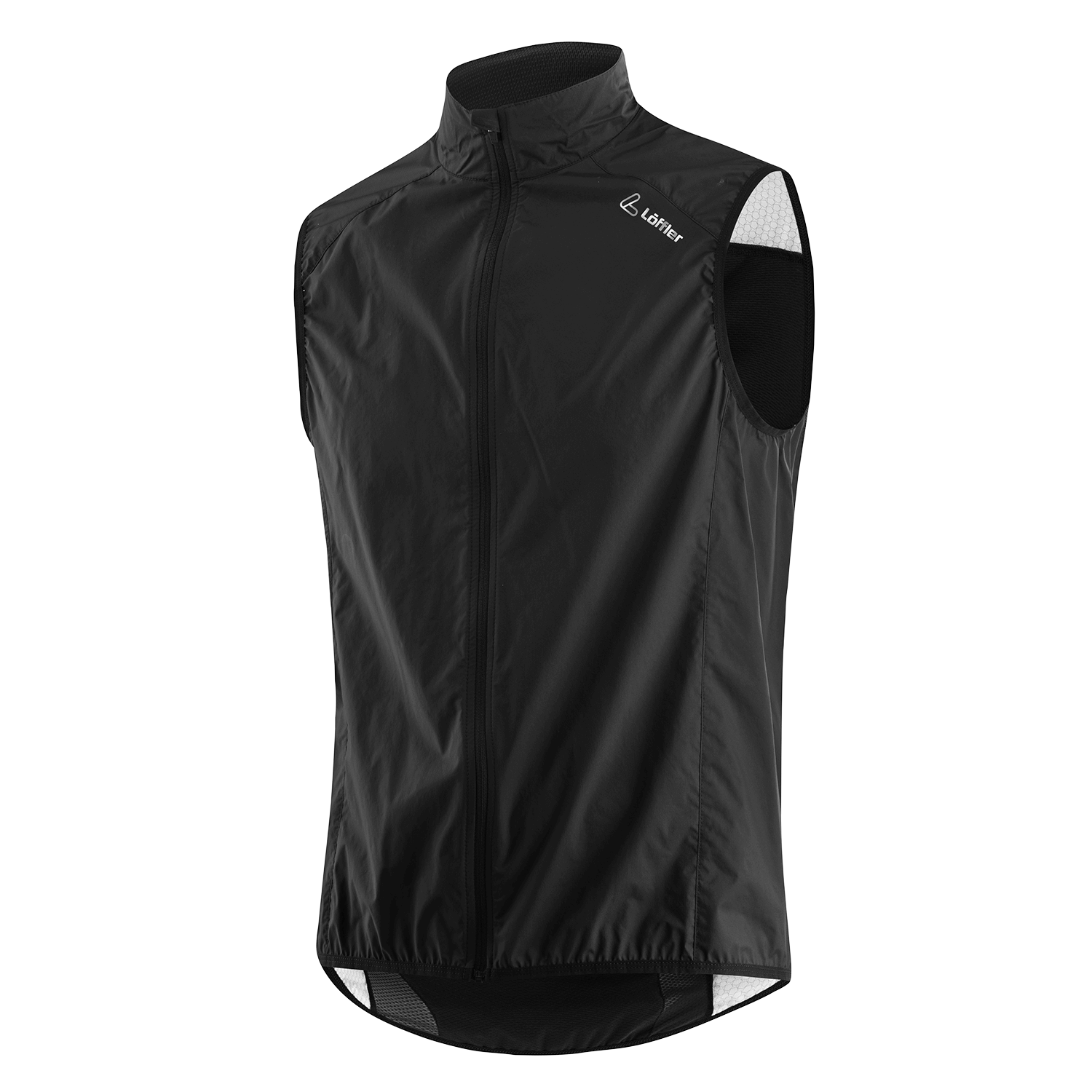 LÖFFLER M BIKE VEST CF WPM POCKET Fahrradjacken LÖFFLER BLACK 50