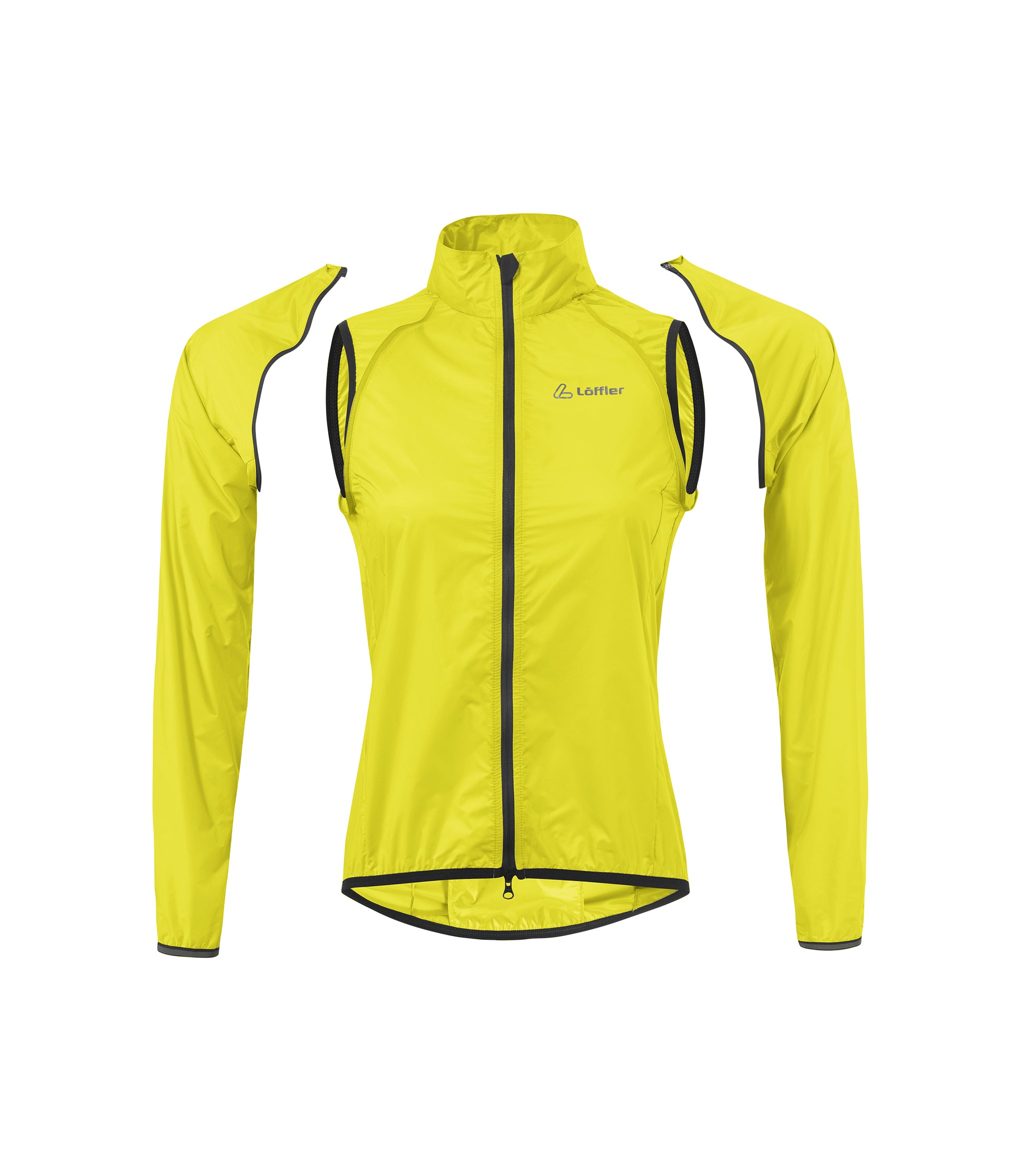 LÖFFLER W BIKE ZIP-OFF JACKET WINDSHEL Fahrradjacken LÖFFLER