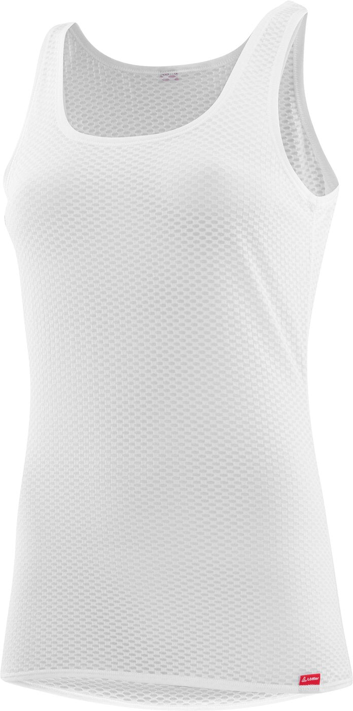 LÖFFLER W SINGLET GRID TRANSTEX LIGHT Fahrradunterwäsche LÖFFLER WHITE 38
