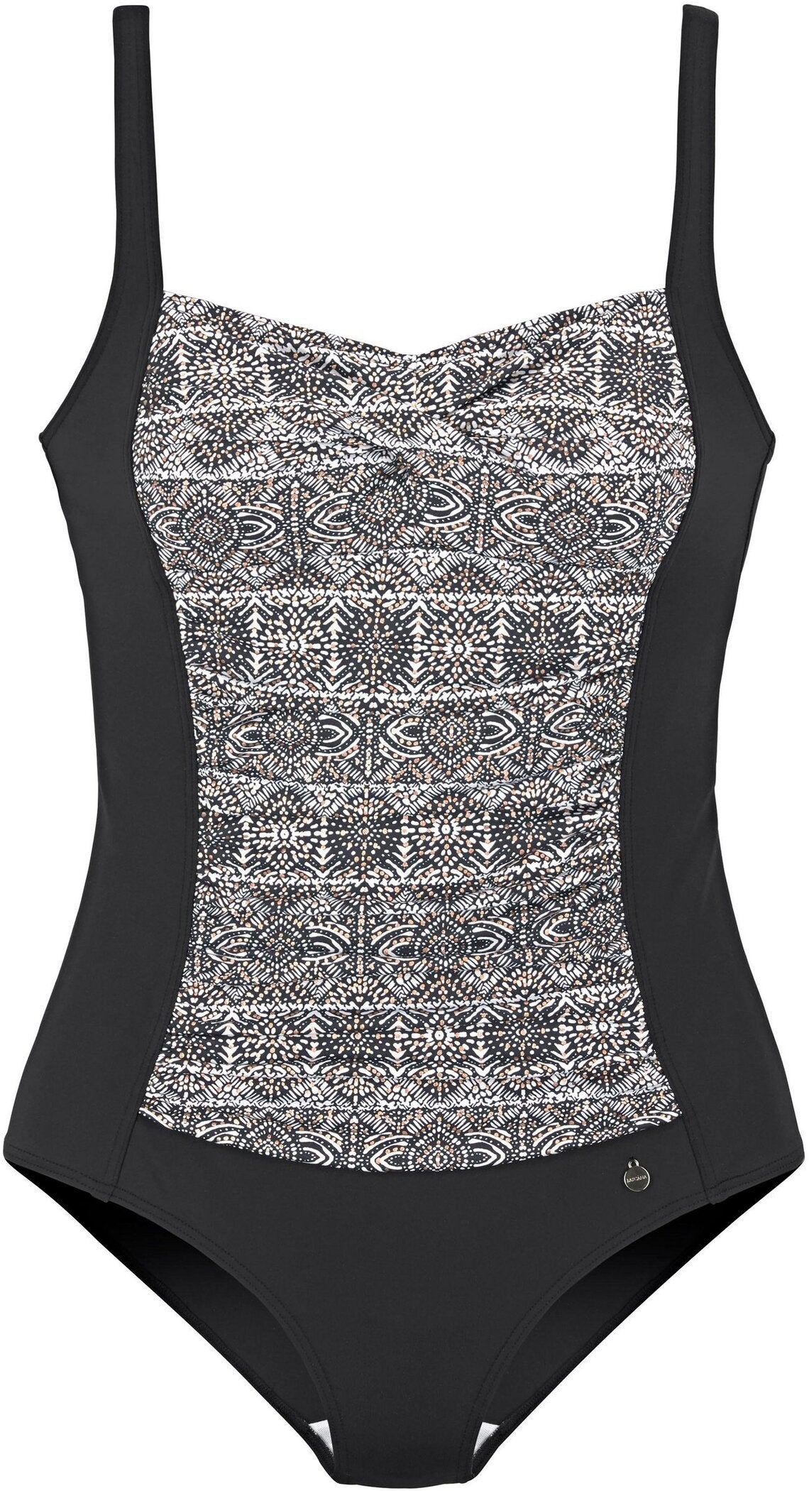 LASCANA Badeanzug C Badeanzug LASCANA black print 38/C