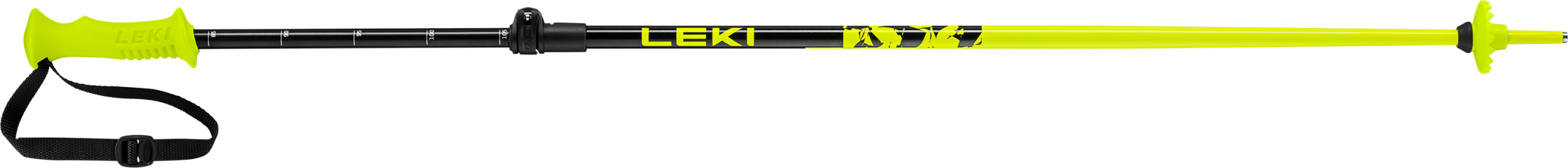 LEKI Rider Vario Skistöcke LEKI 1222 gelb-schwarz -