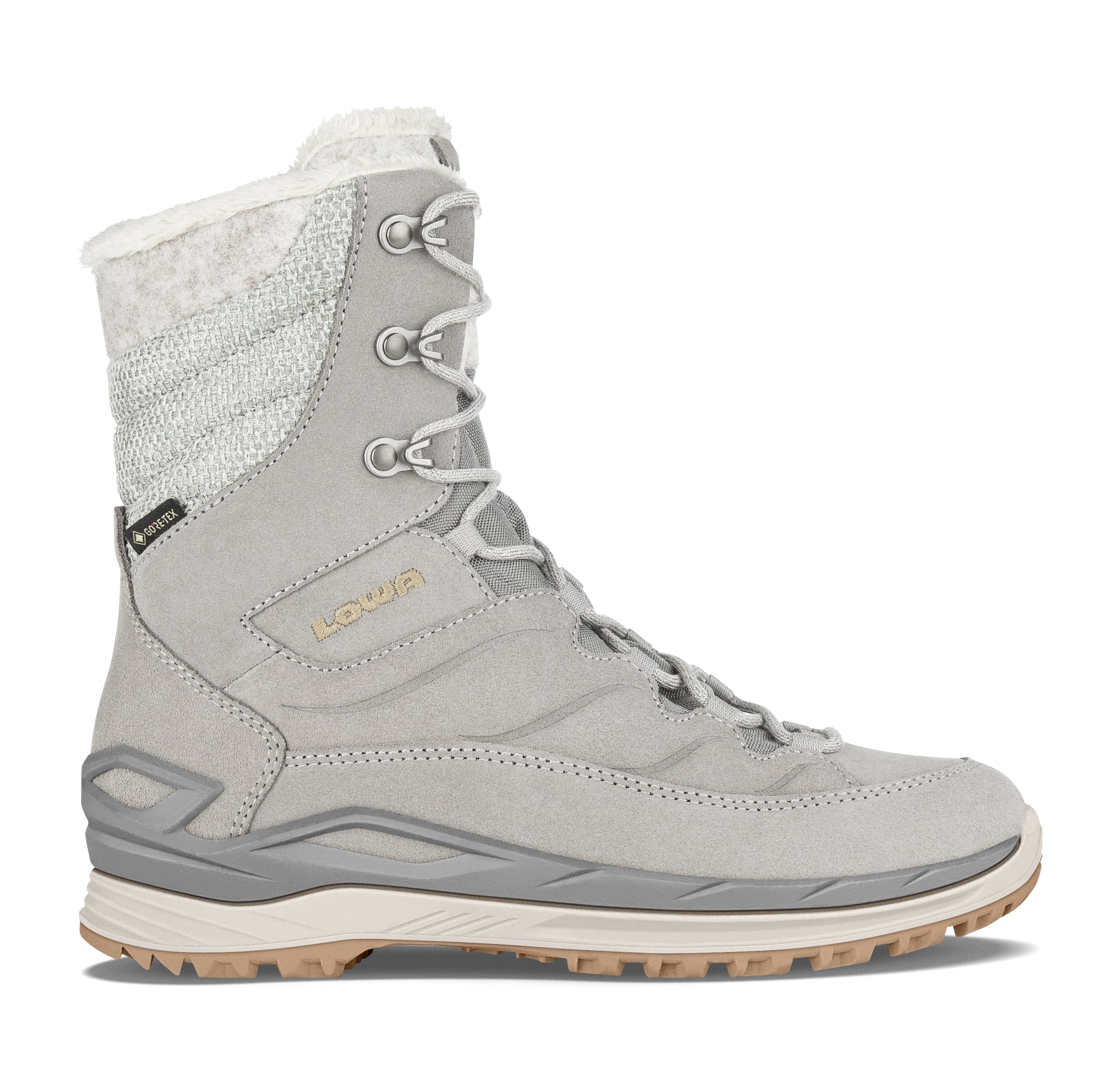 LOWA CALCETA EVO GTX WS Winterstiefel LOWA 9077 GRAU/OCKER 37.5