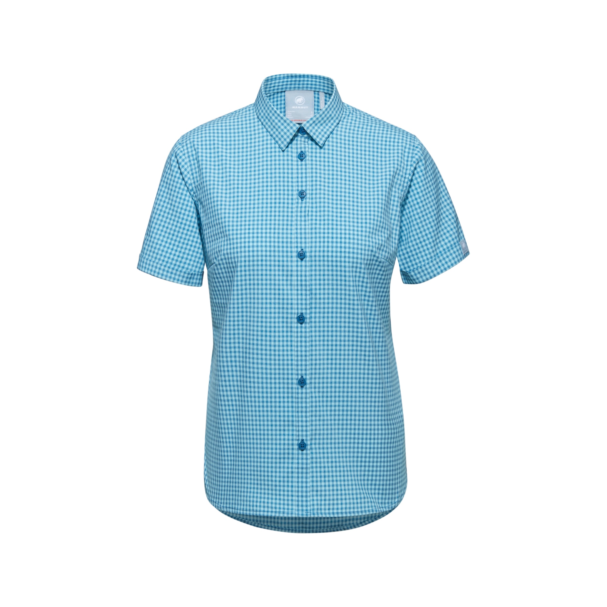 MAMMUT Aada Shirt Women Wandershirts /-hemden MAMMUT 50553 deep ice-cool blue XS