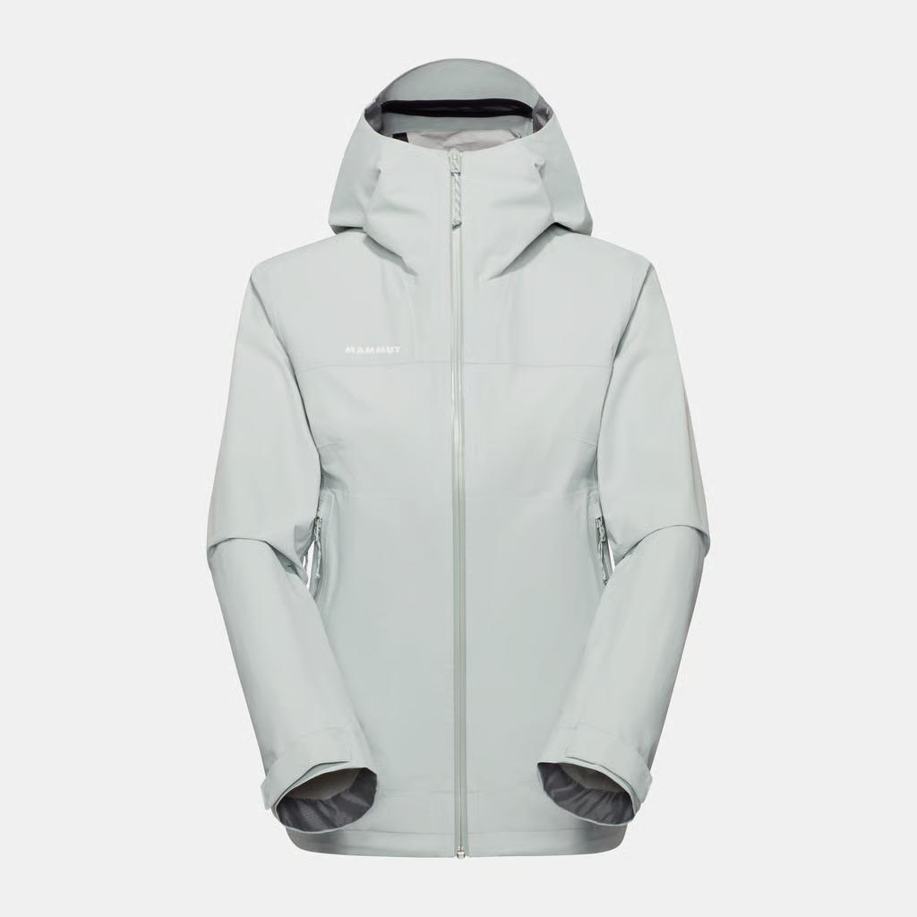 MAMMUT Crag HS Hooded Jacket Women Wanderjacken MAMMUT silver sage XS