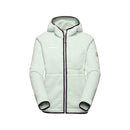 MAMMUT Falera Pro ML Hooded Jacket Women Fleecejacken & Pullover MAMMUT silver sage XS