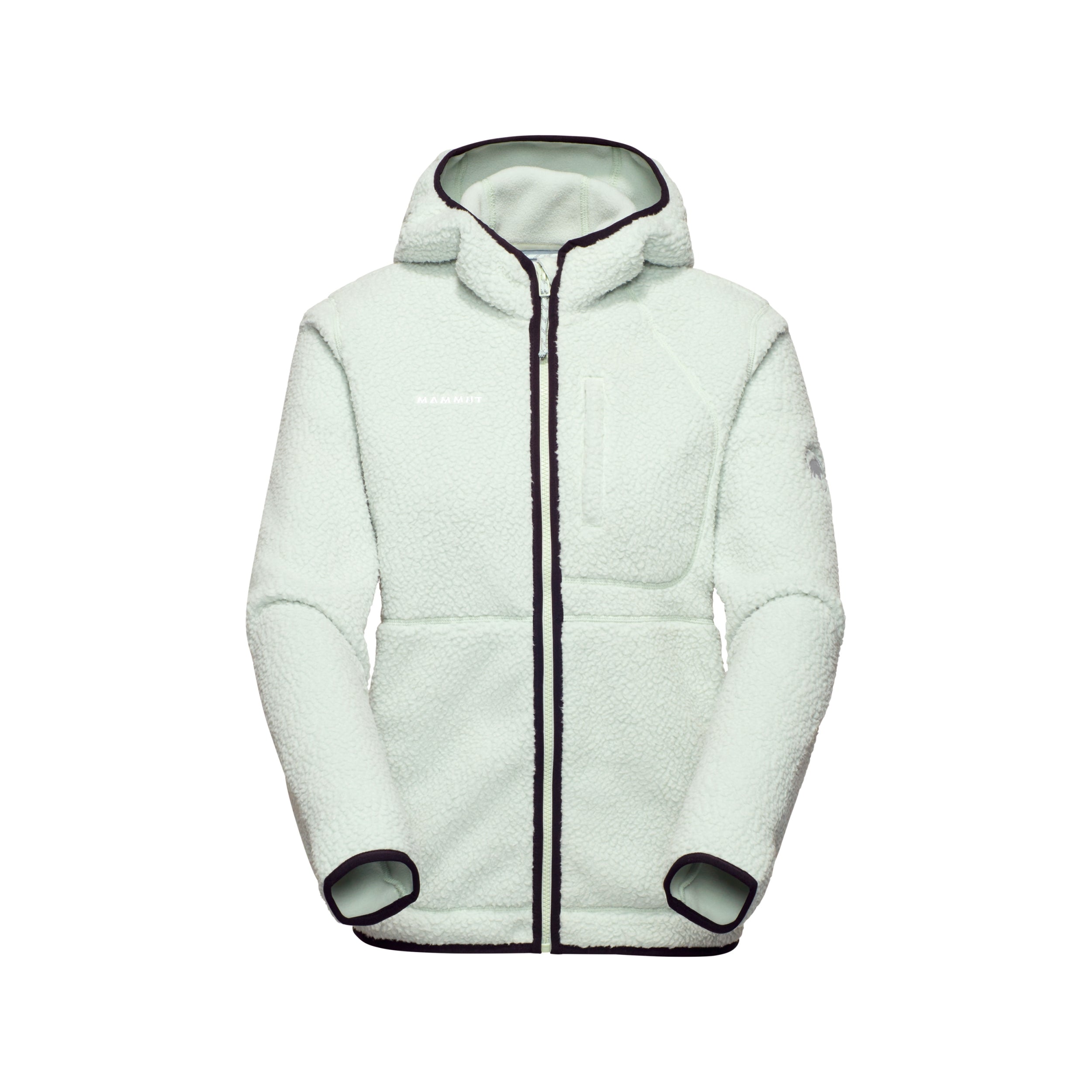 MAMMUT Falera Pro ML Hooded Jacket Women Fleecejacken & Pullover MAMMUT silver sage XS