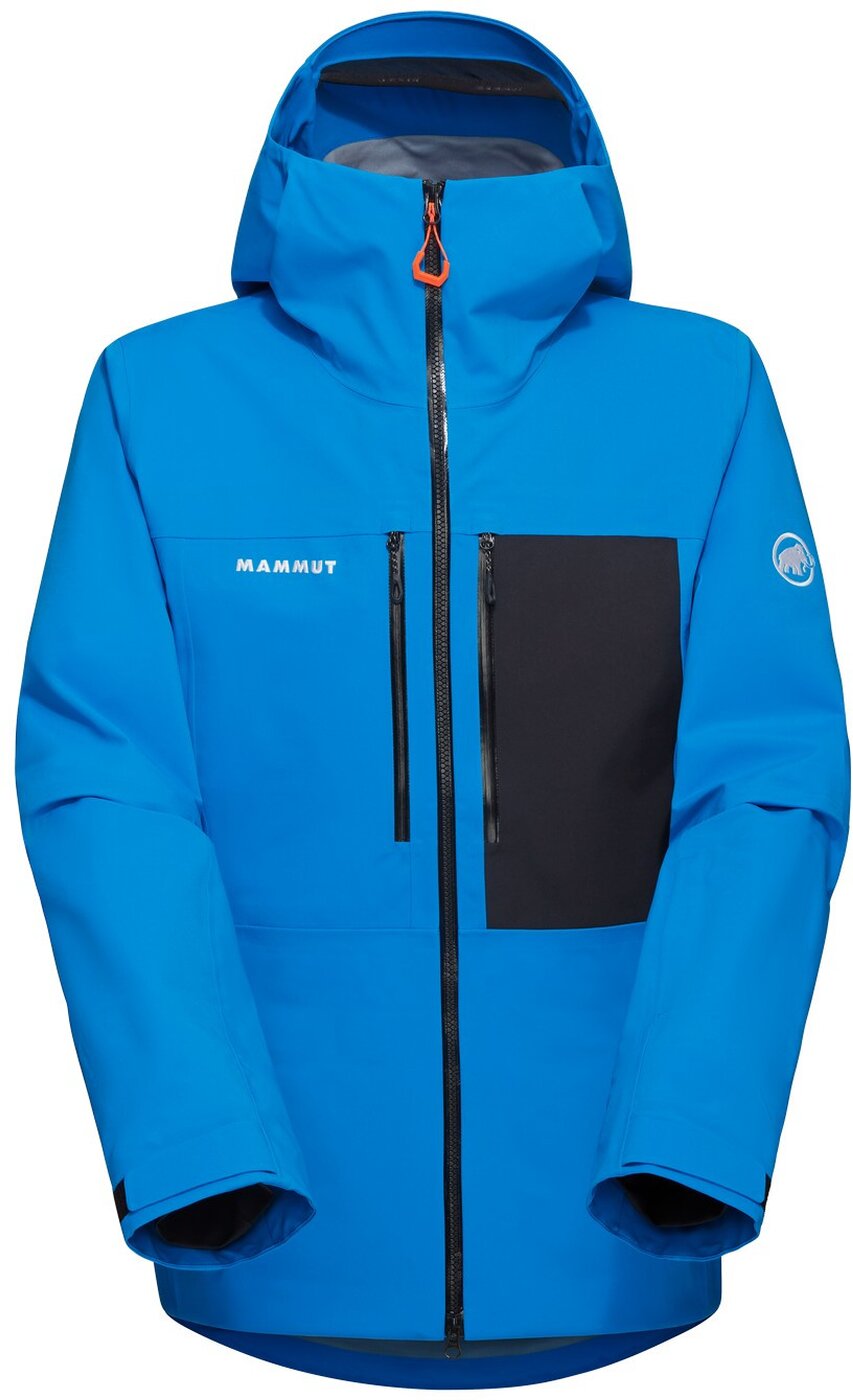 MAMMUT Stoney HS Hooded Jacket Men Skijacken MAMMUT 50592 glacier blue-black S