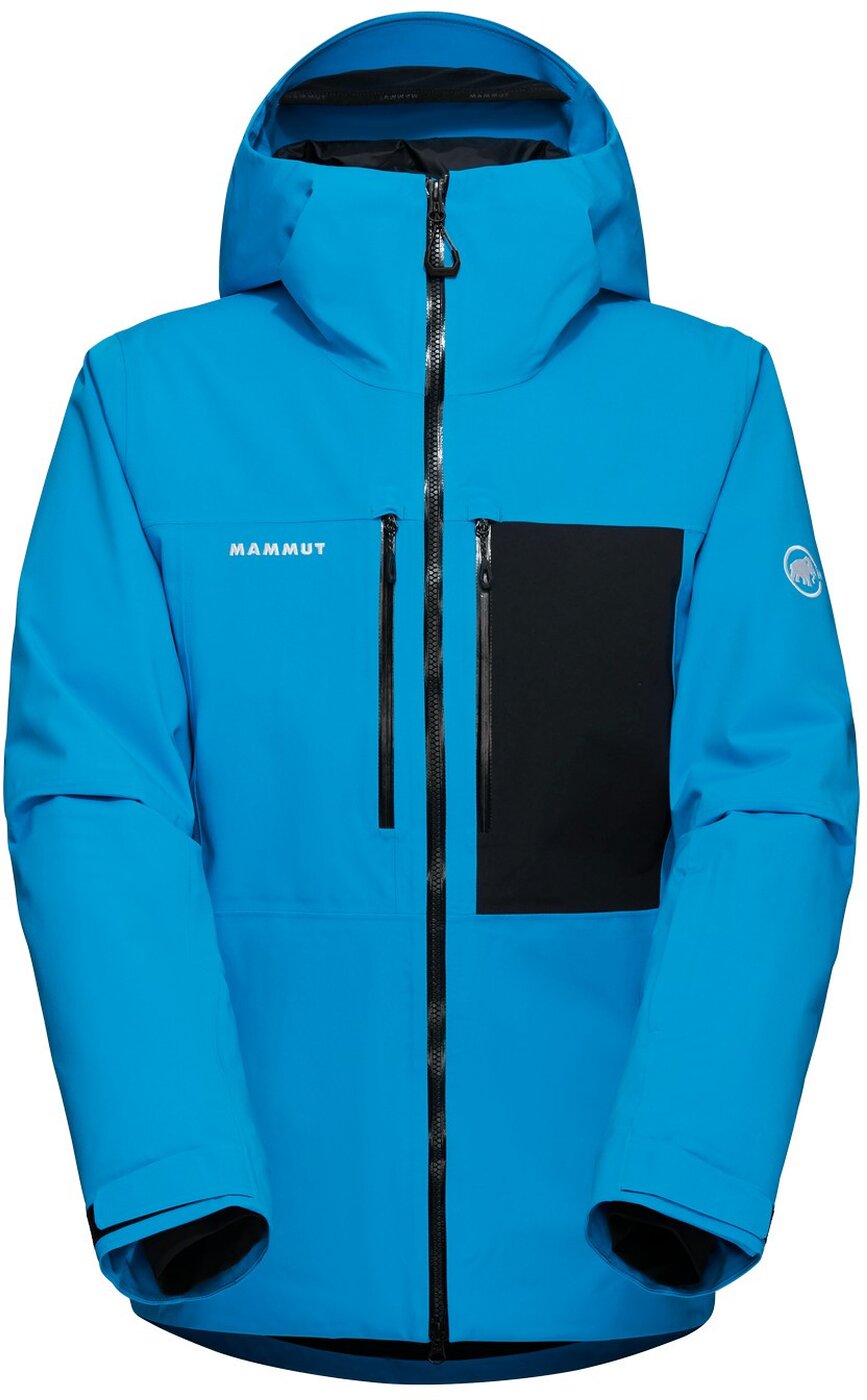 MAMMUT Stoney HS Thermo Hooded Jacket Men Skijacken MAMMUT 50592 glacier blue-black S