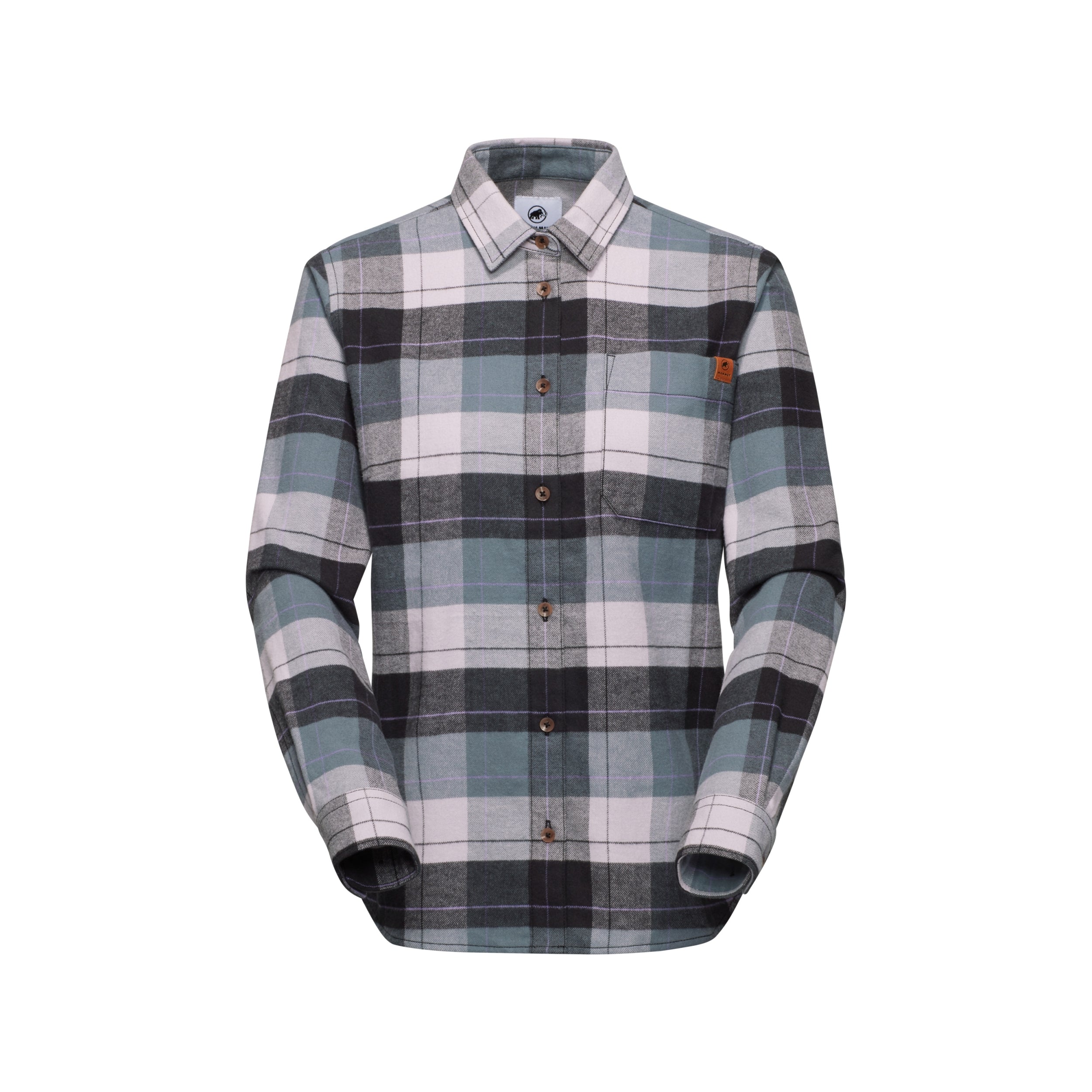 MAMMUT Trovat Longsleeve Shirt Women Wandershirts /-hemden MAMMUT alpine calamint-strata S