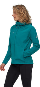 MAMMUT Ultimate Comfort SO Hooded Jacket Women Wanderjacken MAMMUT