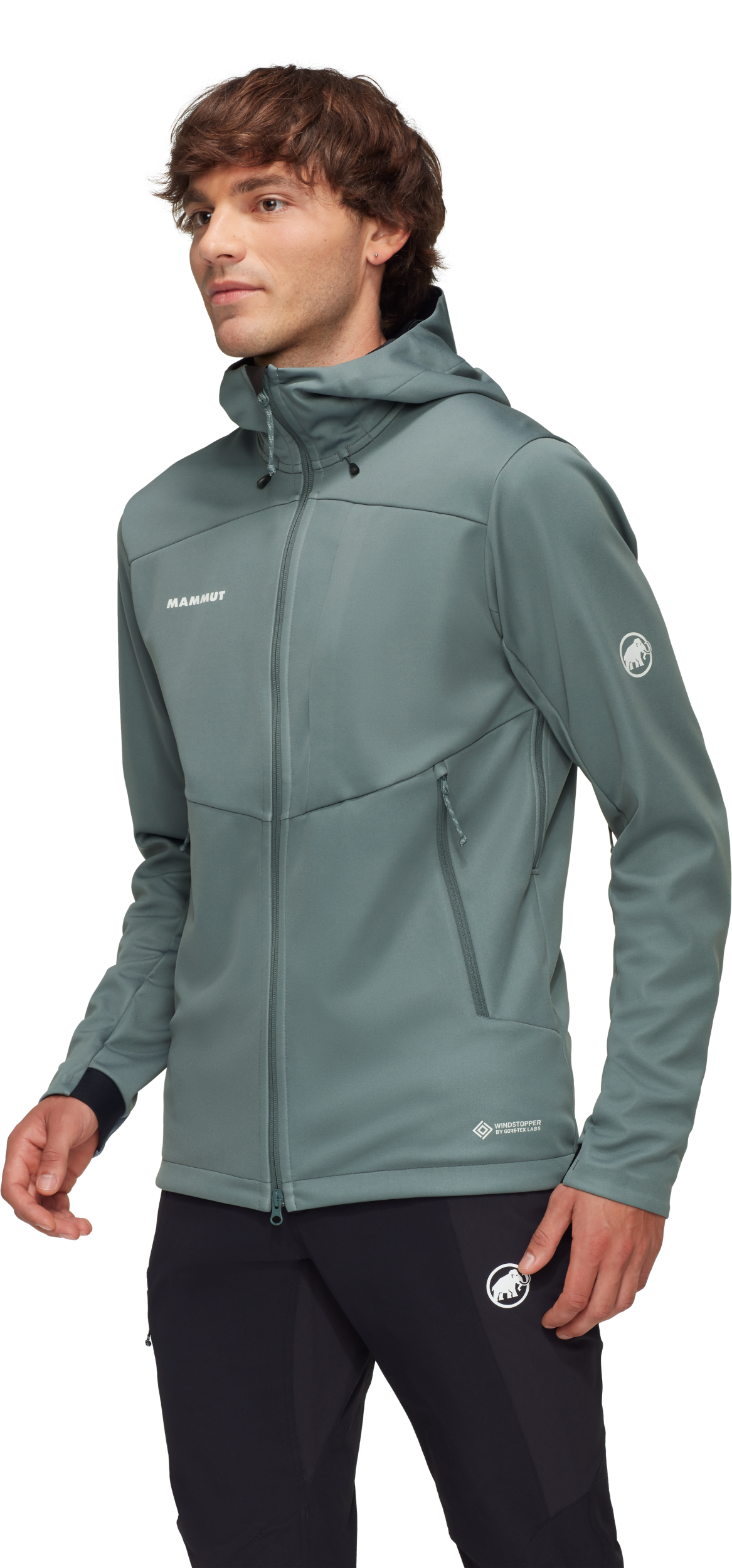 MAMMUT Herren Funktionsjacke Ultimate VII SO Hooded Jacket Men Wanderjacken MAMMUT