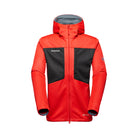 MAMMUT Ultimate VIII SO Hooded Jacket Men Wanderjacken MAMMUT mammut red-black M