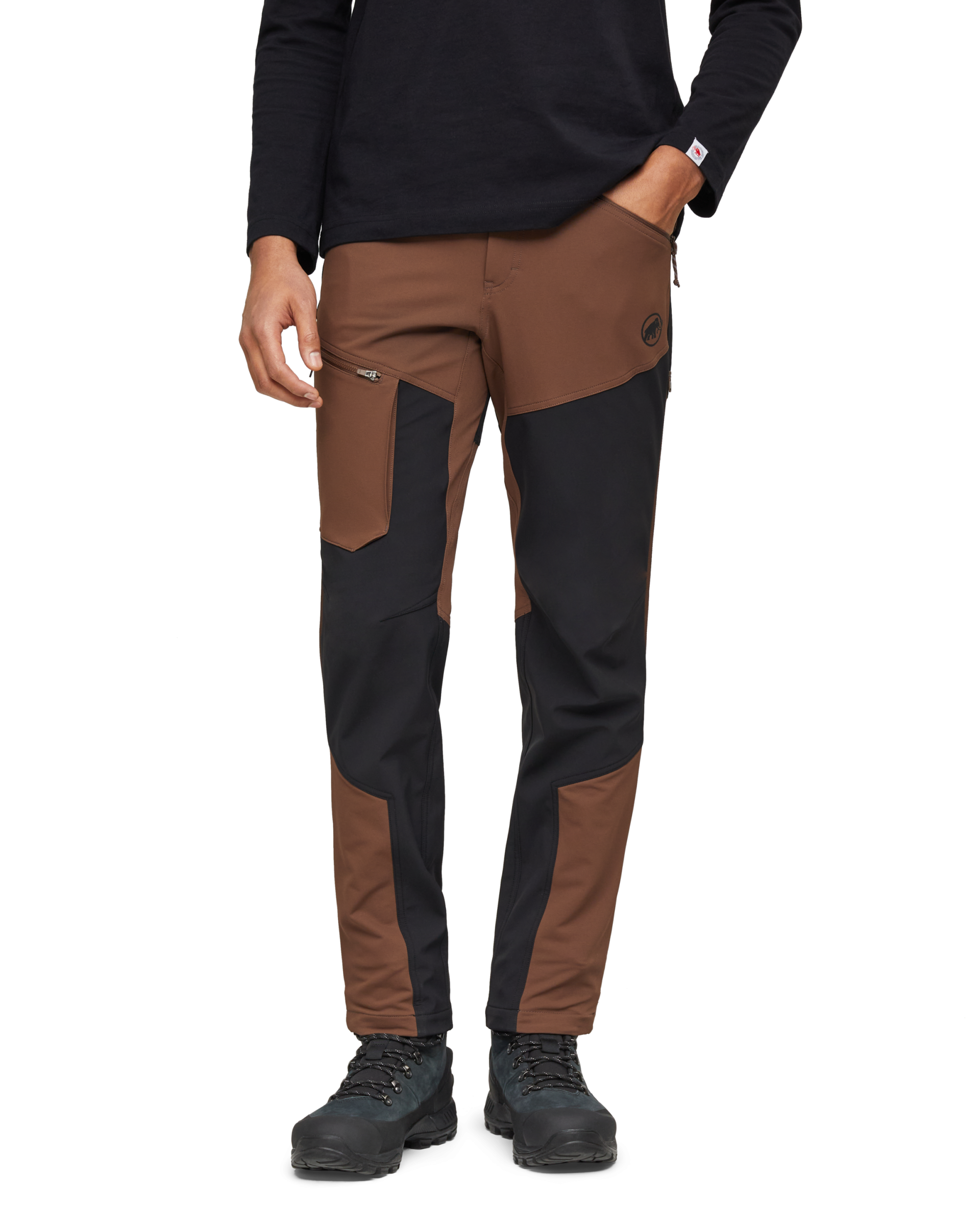 MAMMUT Zinal Guide SO Hybrid Pants Men Wanderhosen MAMMUT