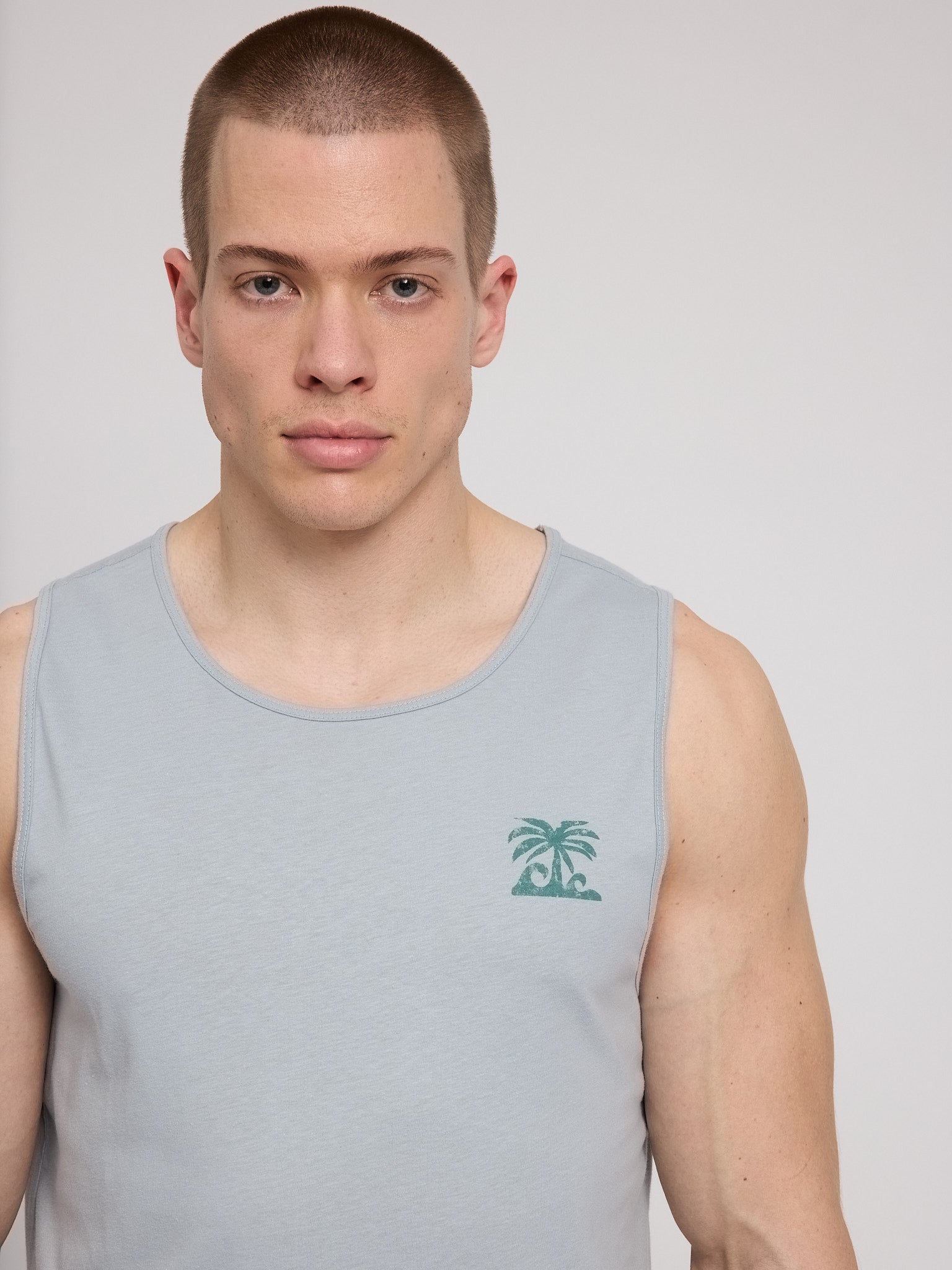 MAZINE Back Print Tanktop Freizeitshirts /-hemden MAZINE