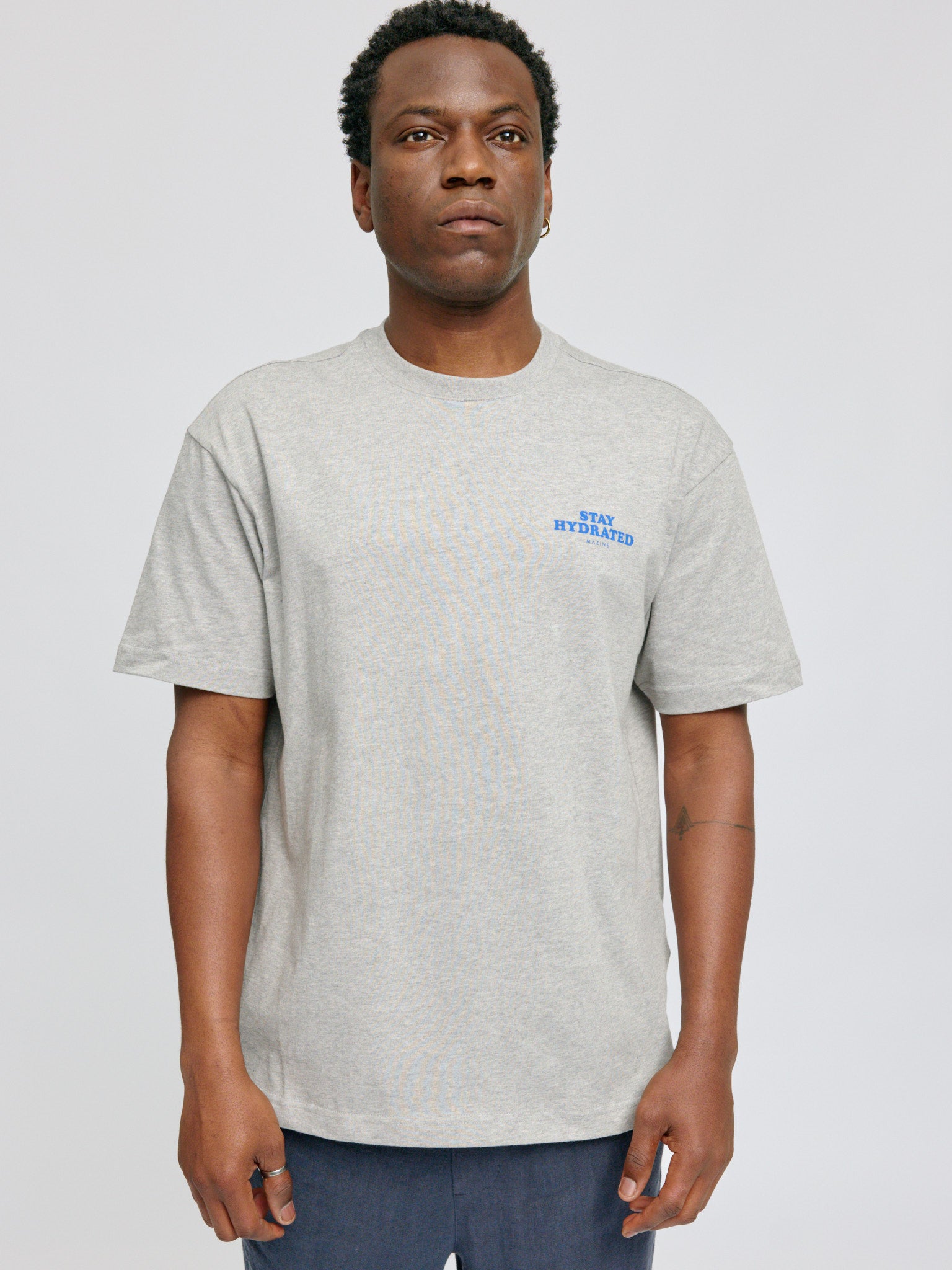 MAZINE Back Print Theme T-Shirt Freizeitshirts /-hemden MAZINE 109 S