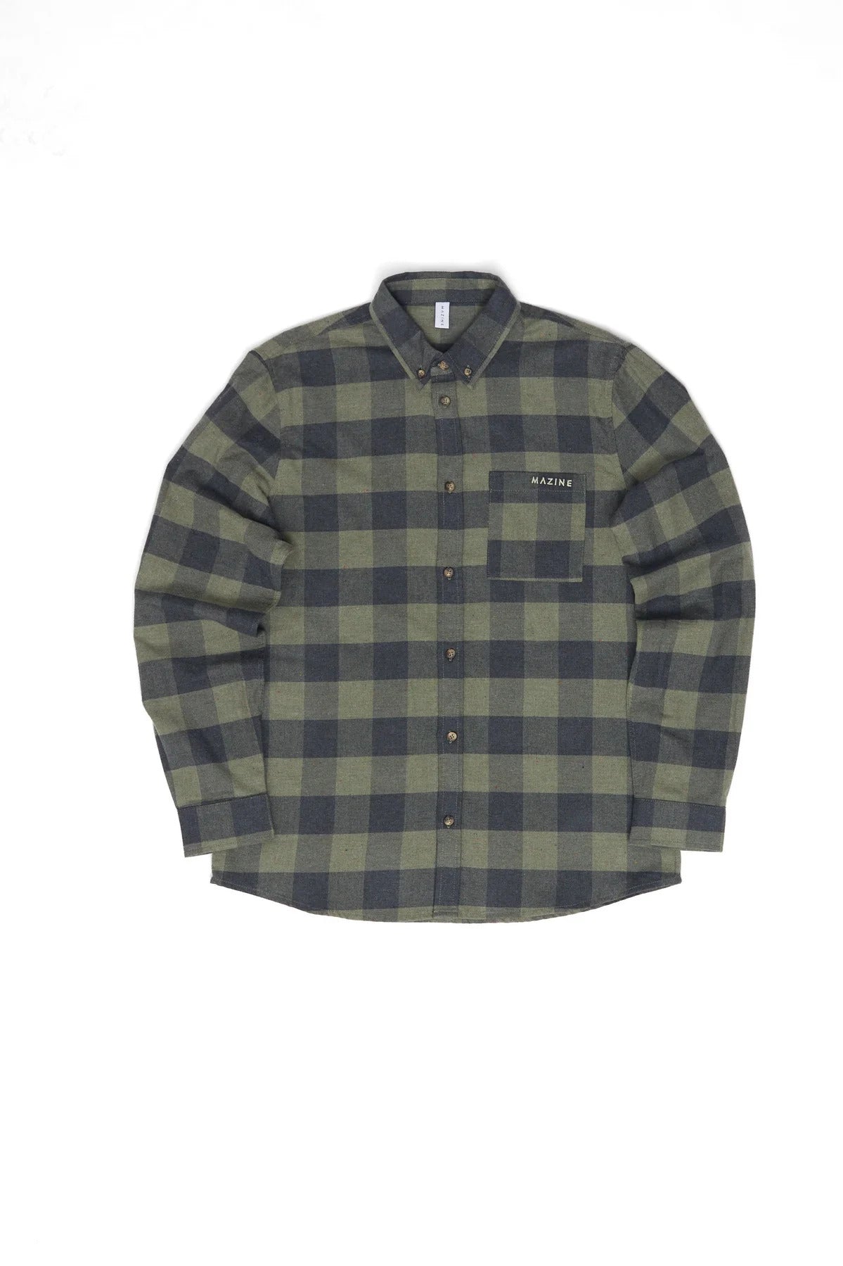 MAZINE Checked Flannel Shirt Freizeitshirts /-hemden MAZINE 136 S