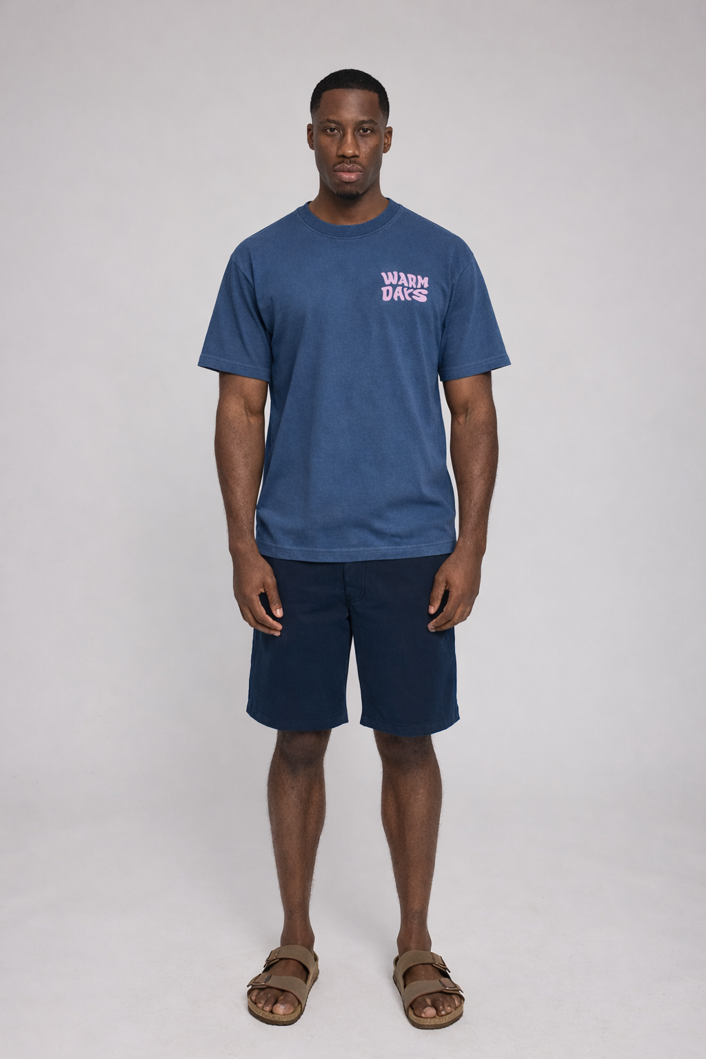 MAZINE Chest Print T-Shirt Freizeitshirts /-hemden MAZINE