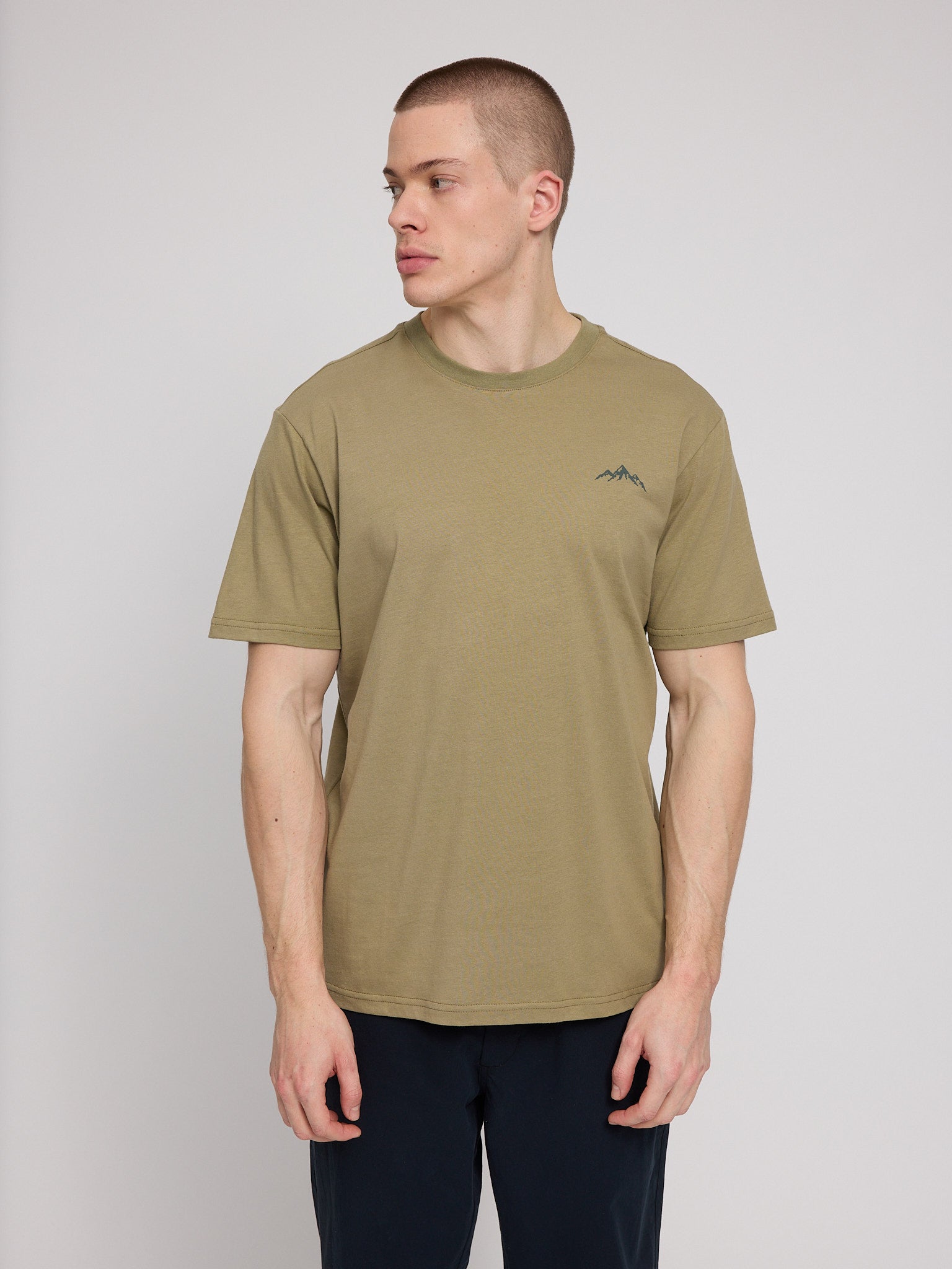 MAZINE Chest Print T-Shirt Freizeitshirts /-hemden MAZINE 36 S