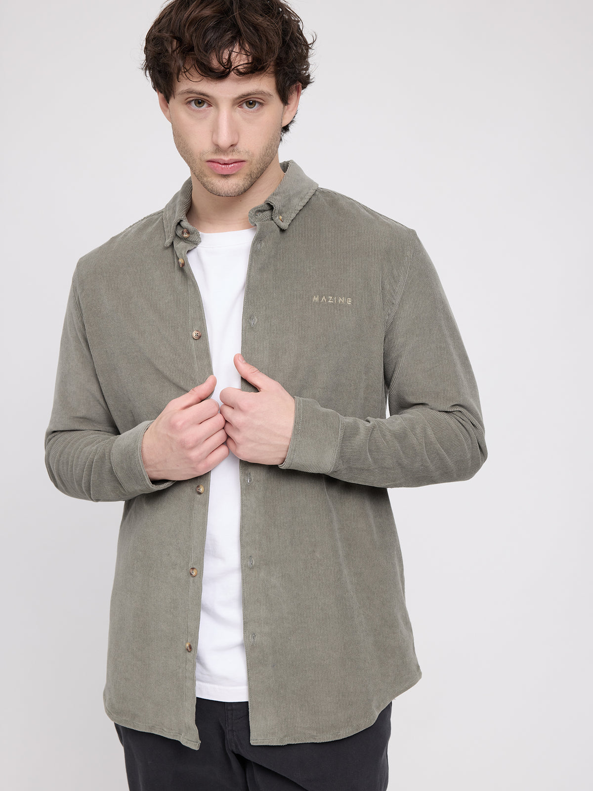 MAZINE Corduroy Shirt Freizeitshirts /-hemden MAZINE